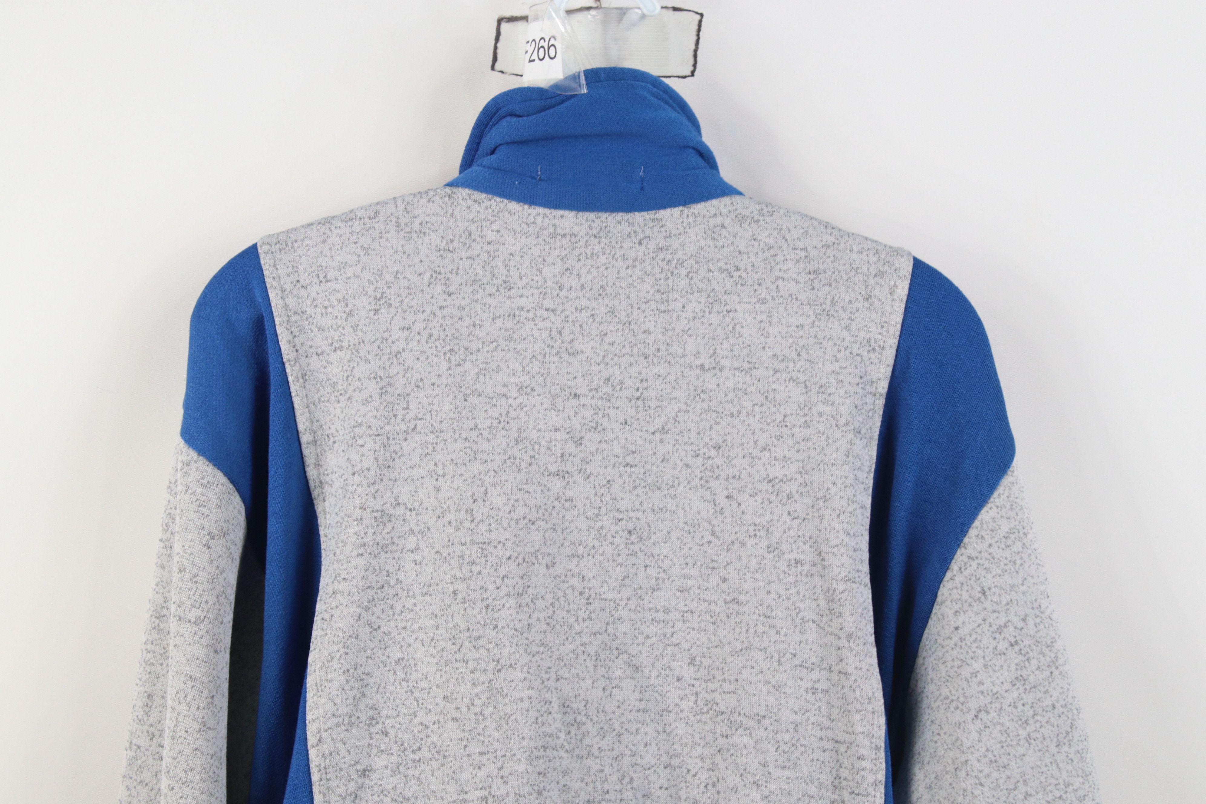 Vintage Vintage 70s Streetwear Triblend Zip Tennis Track Jacket Size L / US 10 / IT 46 - 14 Thumbnail