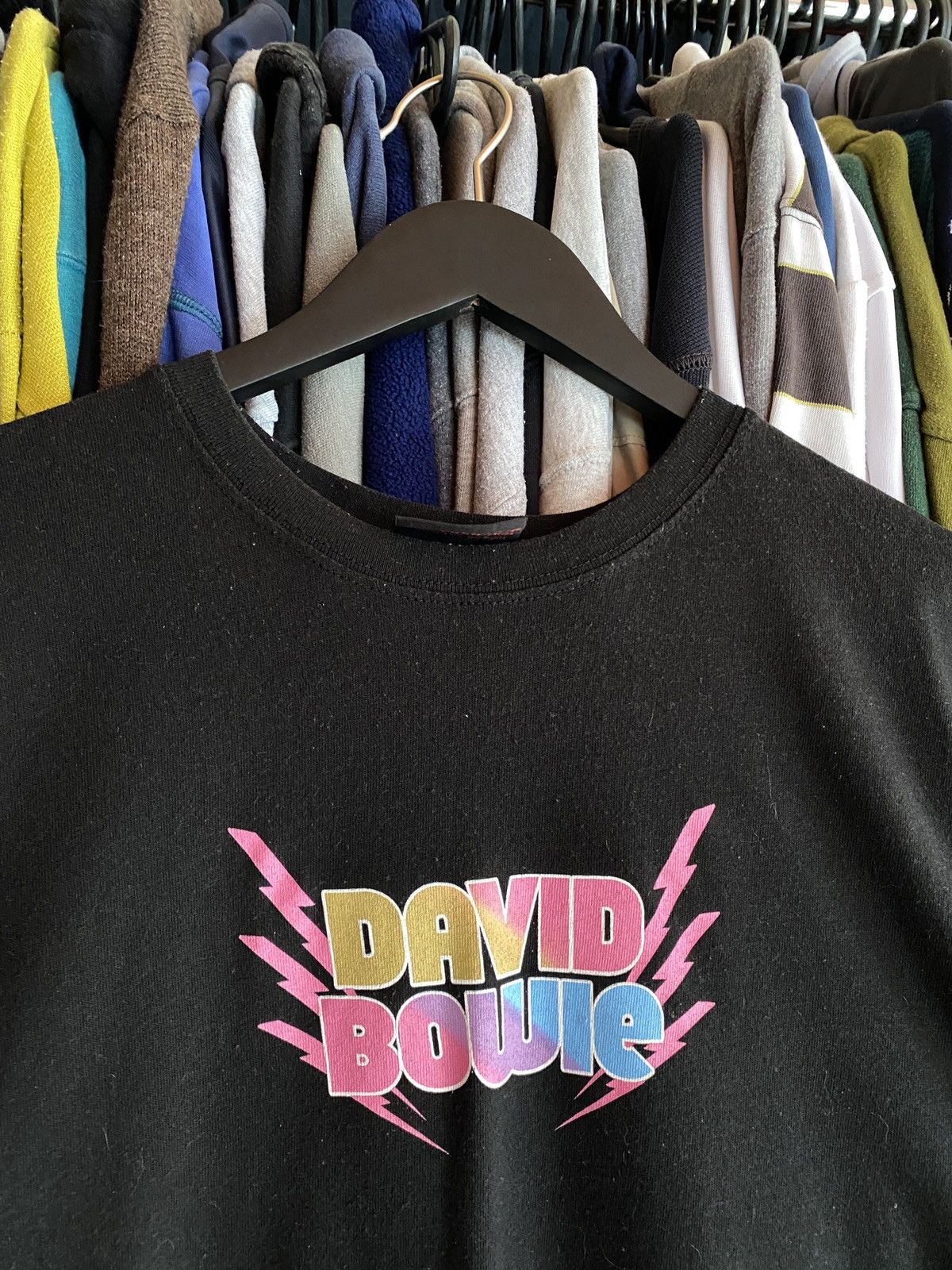 Band Tees VINTAGE DAVID BOWIE BAGGY OVERSIZED T-SHIRT Size US XL / EU 56 / 4 - 4 Thumbnail