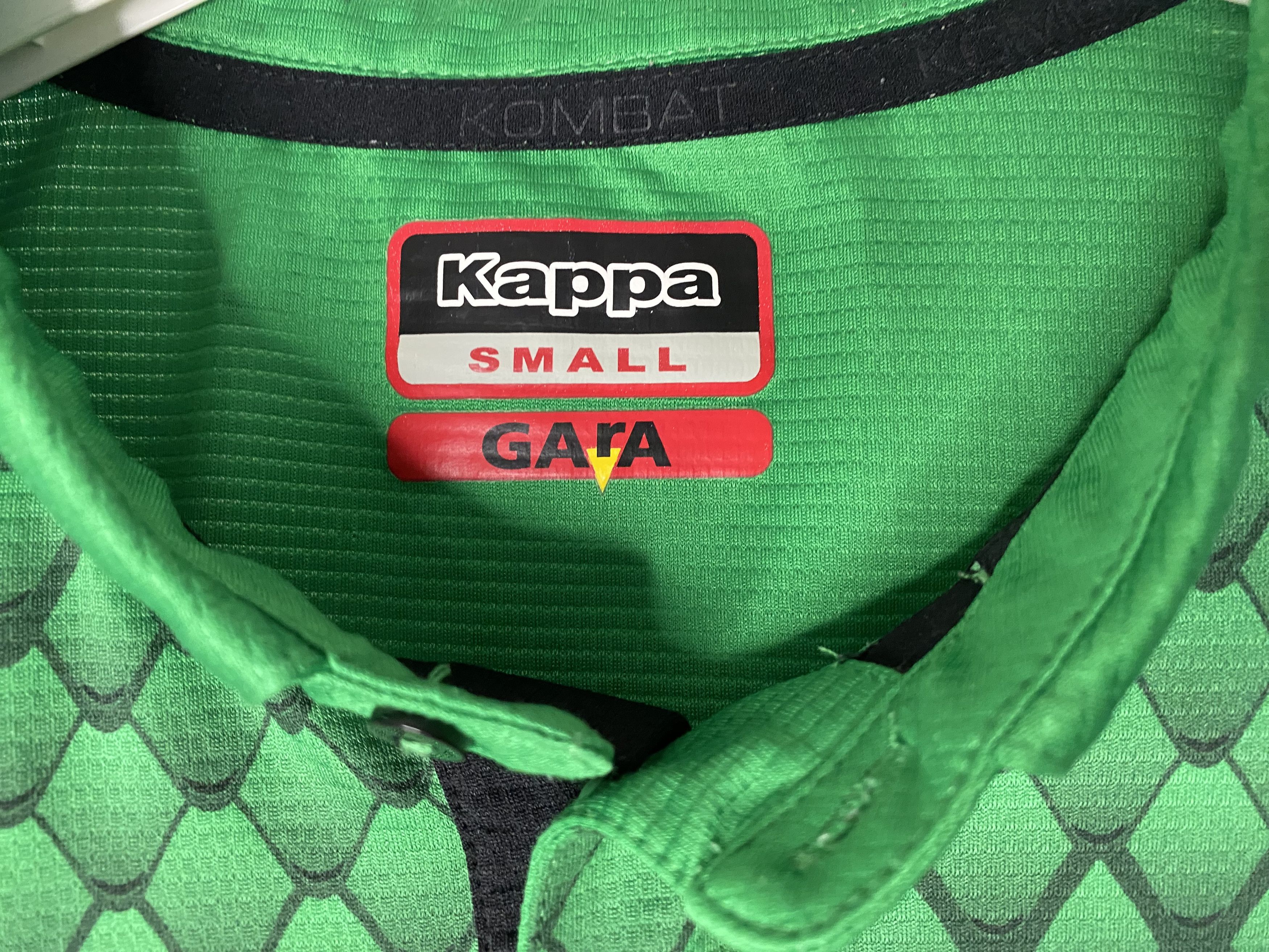 Kappa NAPOLI 2018 2019 GOALKEEPER FOOTBALL SHIRT SOCCER JERSEY Size US S / EU 44-46 / 1 - 8 Thumbnail
