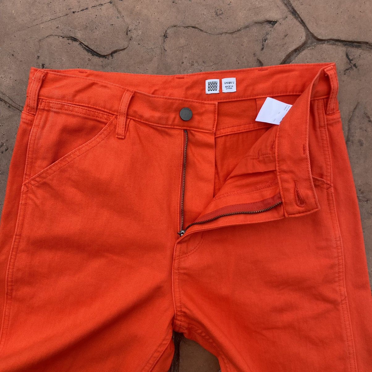 Lemaire × Uniqlo Lemaire x Uniqlo Japanese Brand Denim Jeans Size US 31 - 3 Thumbnail