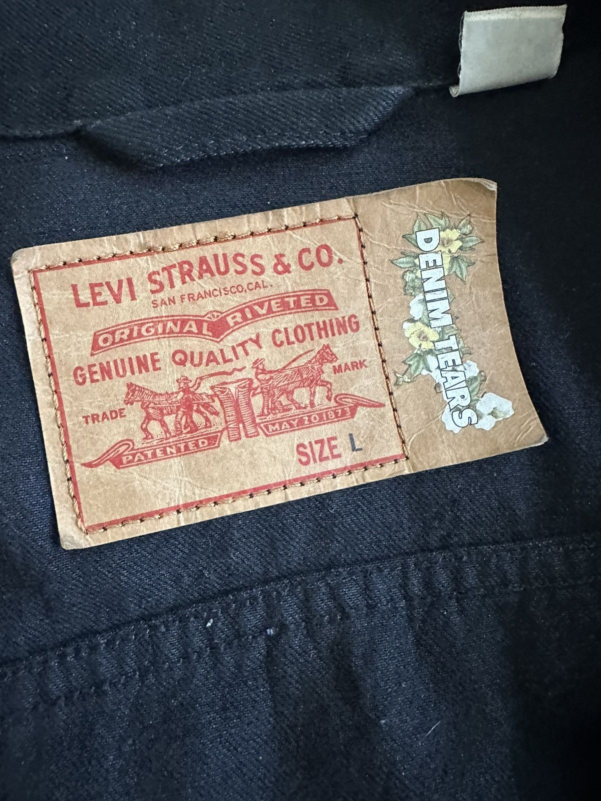 DENIM TEARS × Levi's Denim Tears x Levi’s Jean Jacket Size US L / EU 52-54 / 3 - 5 Thumbnail