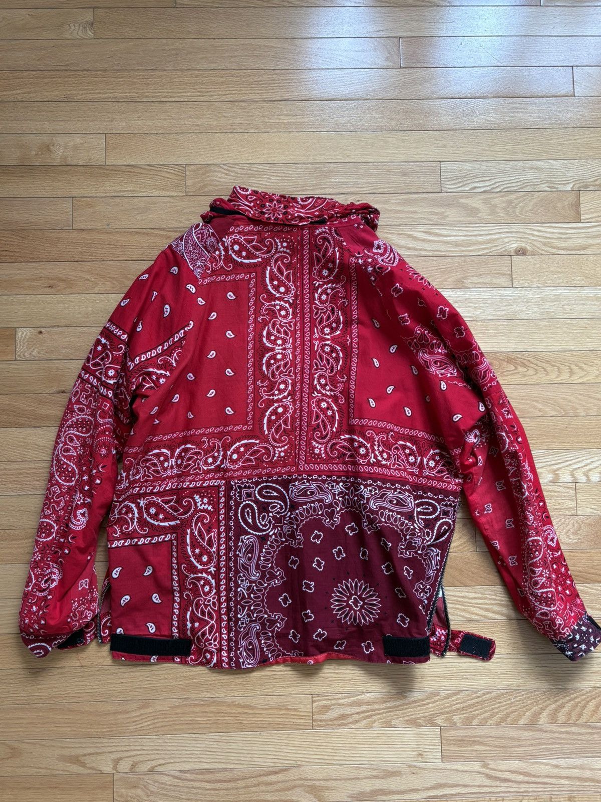 Old Park Old park deconstructed bandana - american flag zipper jacket Size US M / EU 48-50 / 2 - 2 Thumbnail