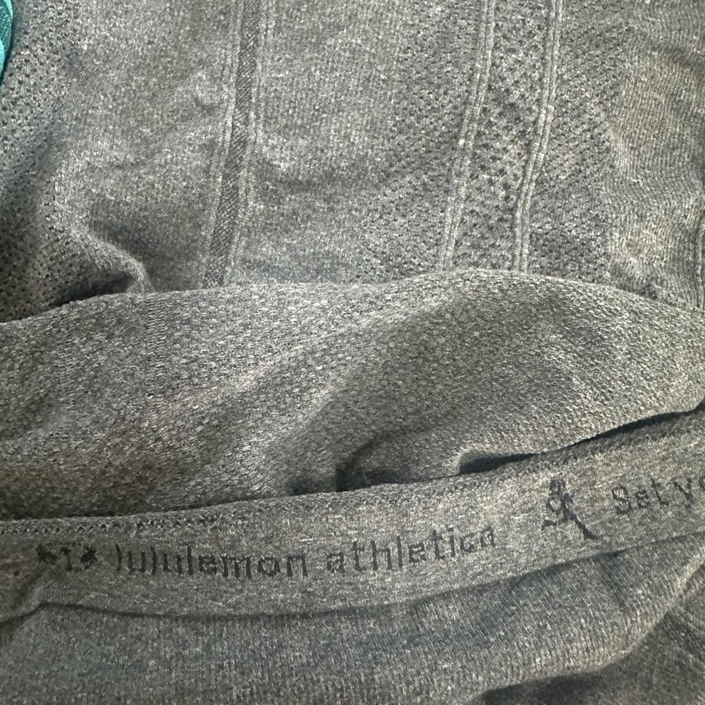 Lululemon Lululemon Swiftly Tech Short Sleeve Tee Heathered Black 6 Size M / US 6-8 / IT 42-44 - 9 Thumbnail