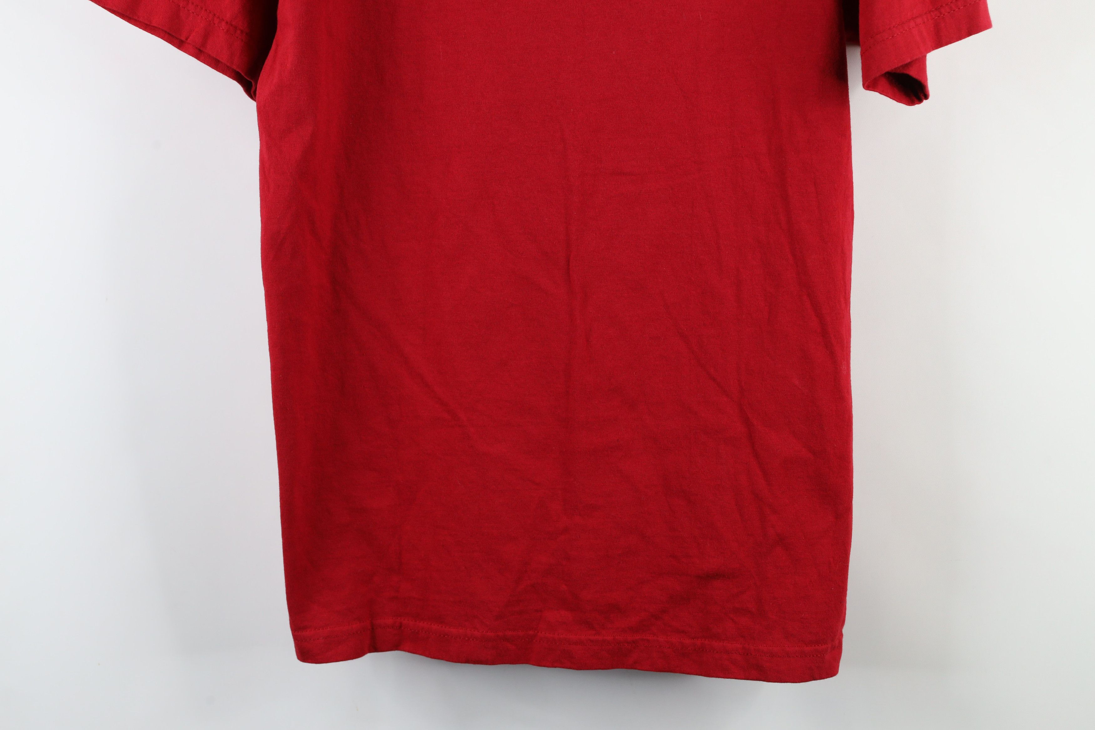 Vintage Vintage 90s Indiana University IU Hoosiers Football T-Shirt Size US L / EU 52-54 / 3 - 3 Thumbnail