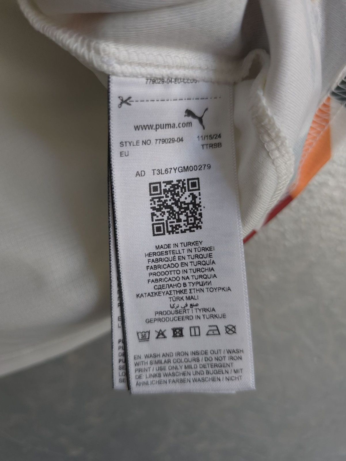 Puma Palermo 2024-2025 3rd Jersey Size US L / EU 52-54 / 3 - 8 Thumbnail