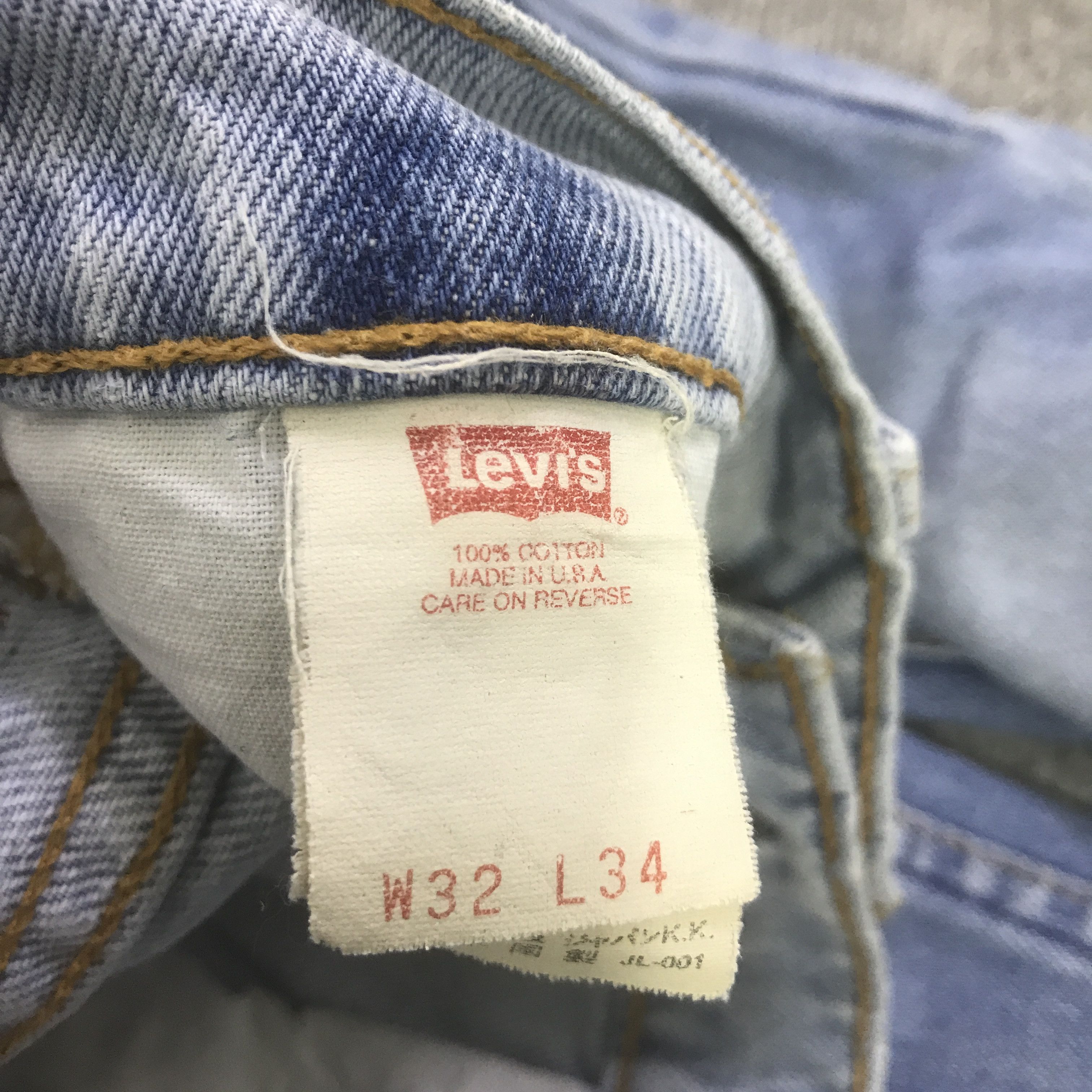 Levi's LEVI'S 510 DISTRESSED JEANS LIGHT WASH DENIM K129B15 Size US 28 / EU 44 - 16 Thumbnail