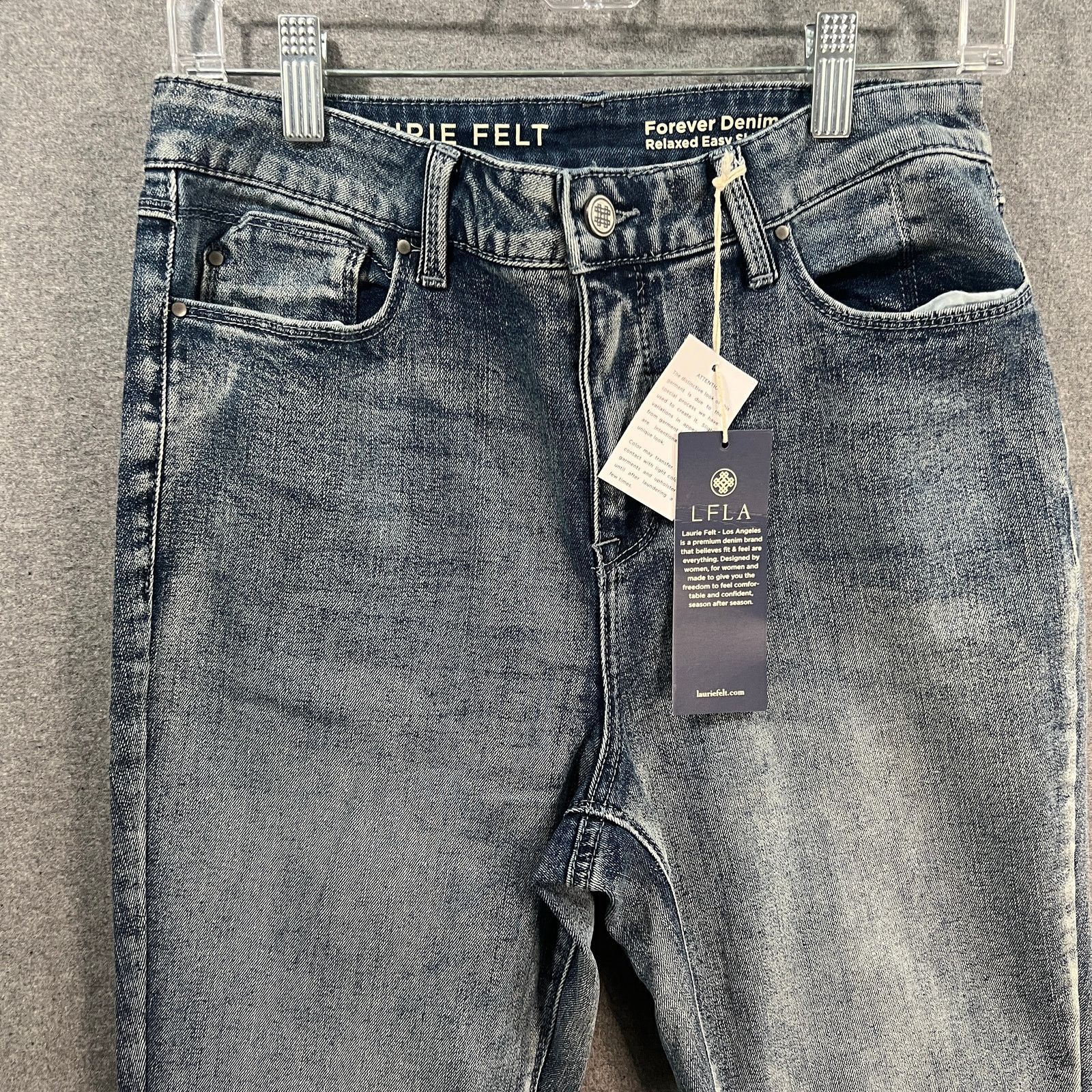 Other Laurie Felt Tall Forever Denim Relaxed Easy Skinny Jeans Size 28" / US 6 / IT 42 - 7 Thumbnail