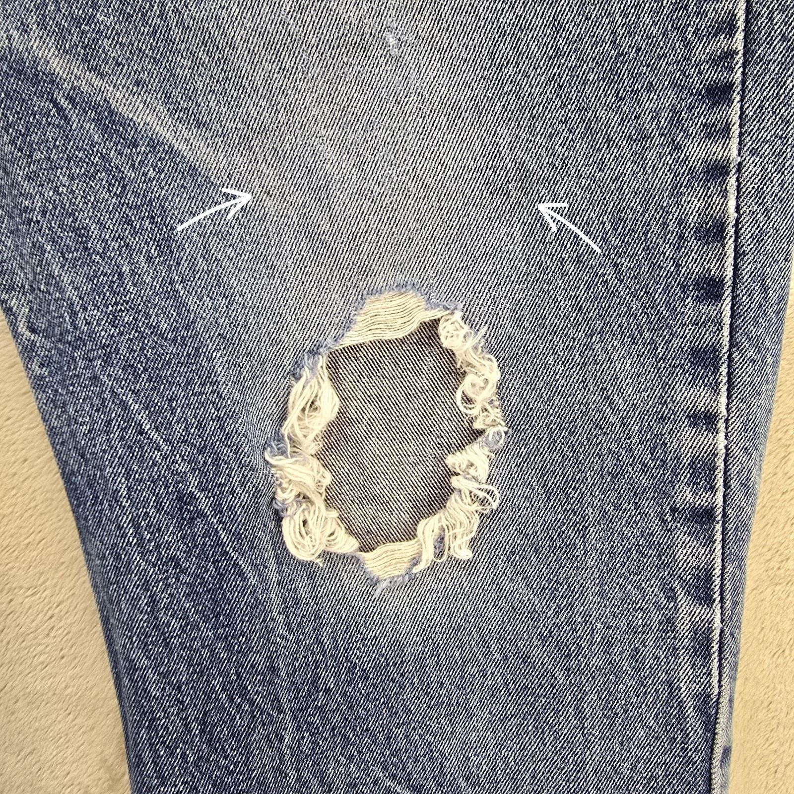Levi's Vtg Levis 501xx Jeans 36x30 (Fits 34x29 Distressed Whiskers Size US 34 / EU 50 - 5 Thumbnail
