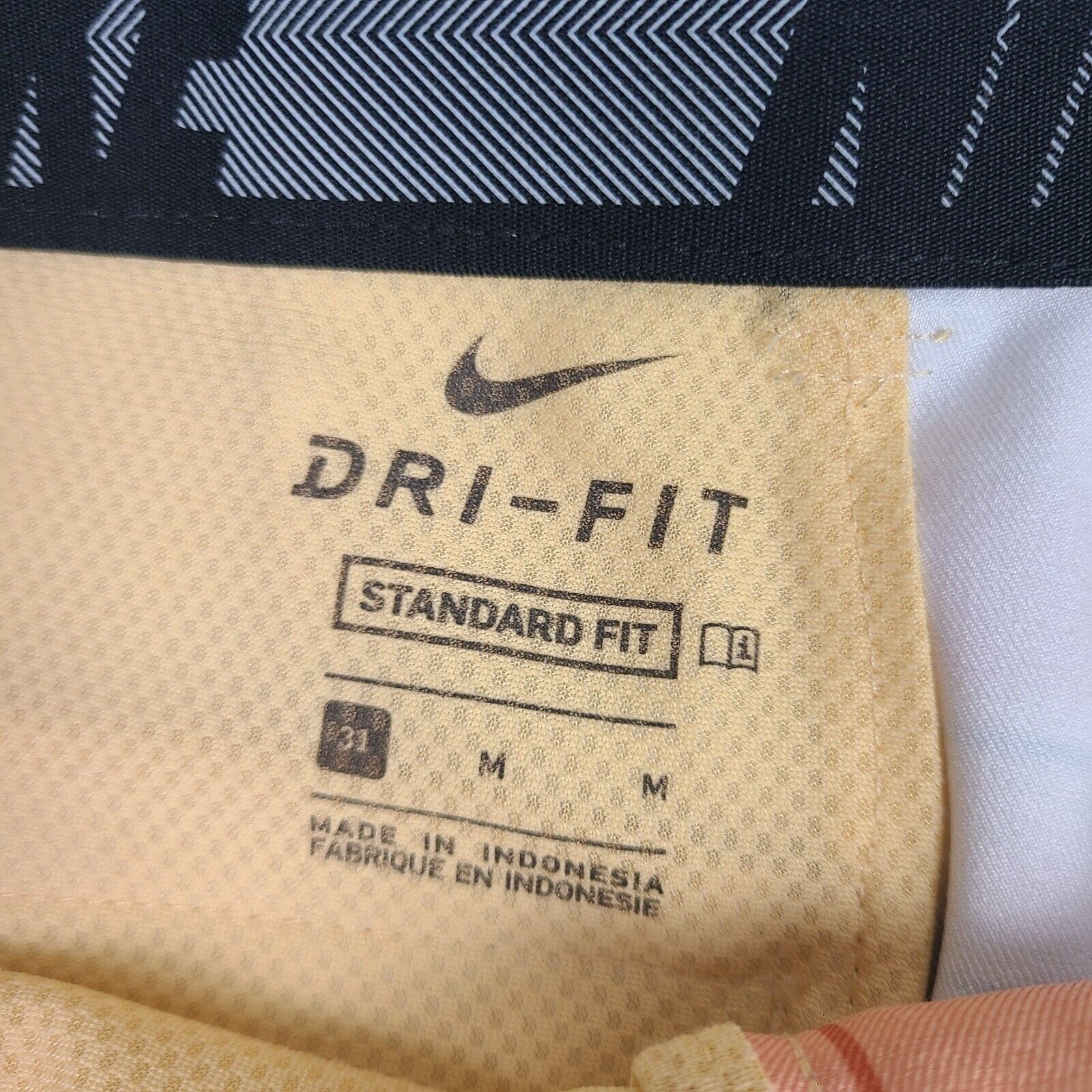 Nike Nike Golf Flex Plaid Shorts Size 31 Ci9803-251 Celestial Gol Size US 31 - 3 Thumbnail