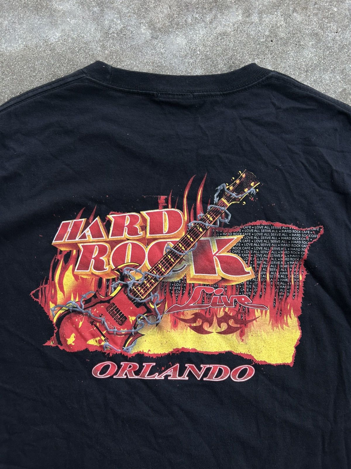 Hard Rock Cafe × Vintage Vintage Hard Rock Cafe Orlando Tee Size US XXL / EU 58 / 5 - 3 Thumbnail