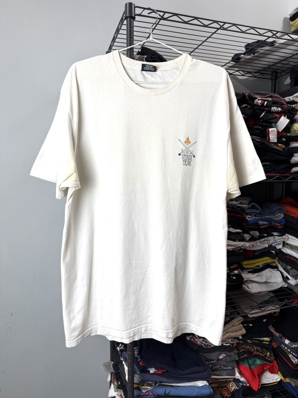 Stussy Vintage 80 Stussy Tribe T Shirt Hype Size US L / EU 52-54 / 3 - 2 Thumbnail