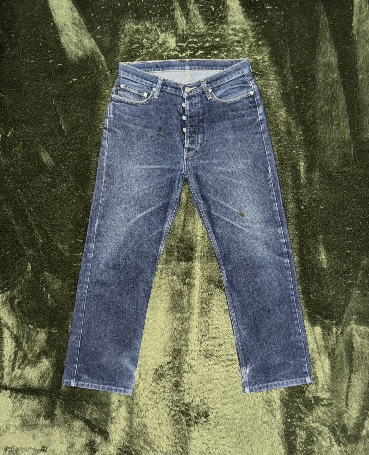 Polo Ralph Lauren [31X32] POLO RALPH LAUREN JEANS button fly denim pants Size US 31 - 1 Thumbnail