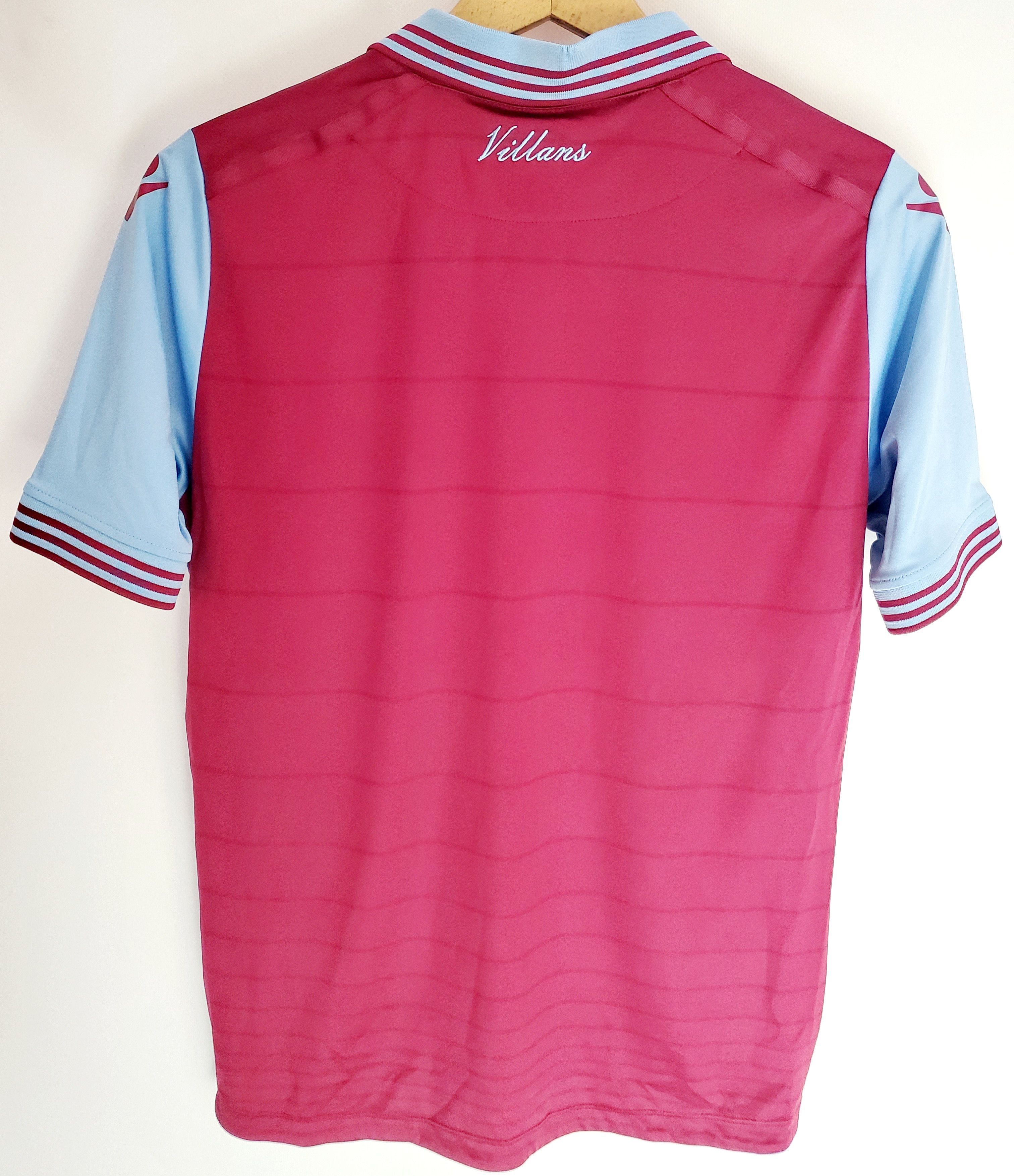 Macron ASTON VILLA 2015/2016 HOME FOOTBALL SOCCER JERSE S perfect Size US S / EU 44-46 / 1 - 8 Thumbnail