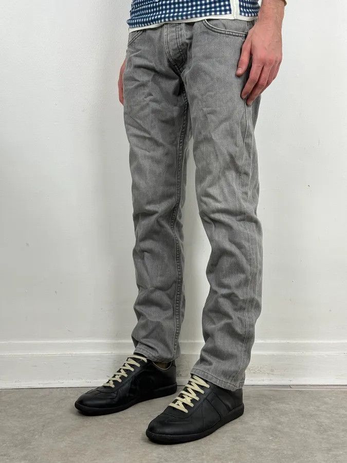 Prada AW2010 Prada Grey Minimalist Slim Denim Jeans Size US 32 / EU 48 - 3 Thumbnail