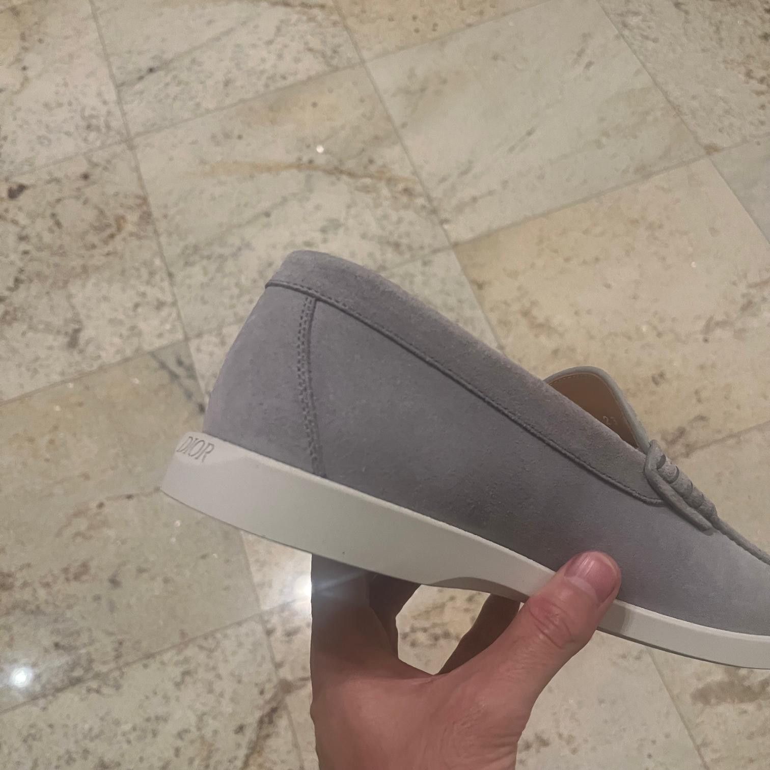 Dior o1rshd1 Grainville Loafer in Grey Size US 7.5 / EU 40-41 - 8 Thumbnail
