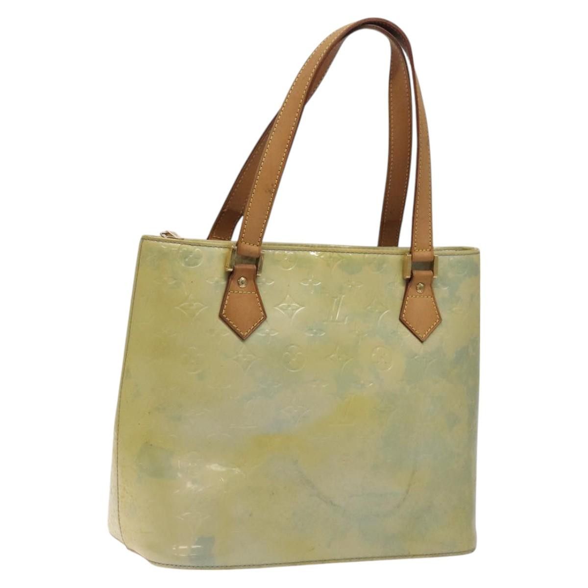 Louis Vuitton LOUIS VUITTON Monogram Vernis Houston Hand Bag Lavande Size ONE SIZE - 1 Thumbnail