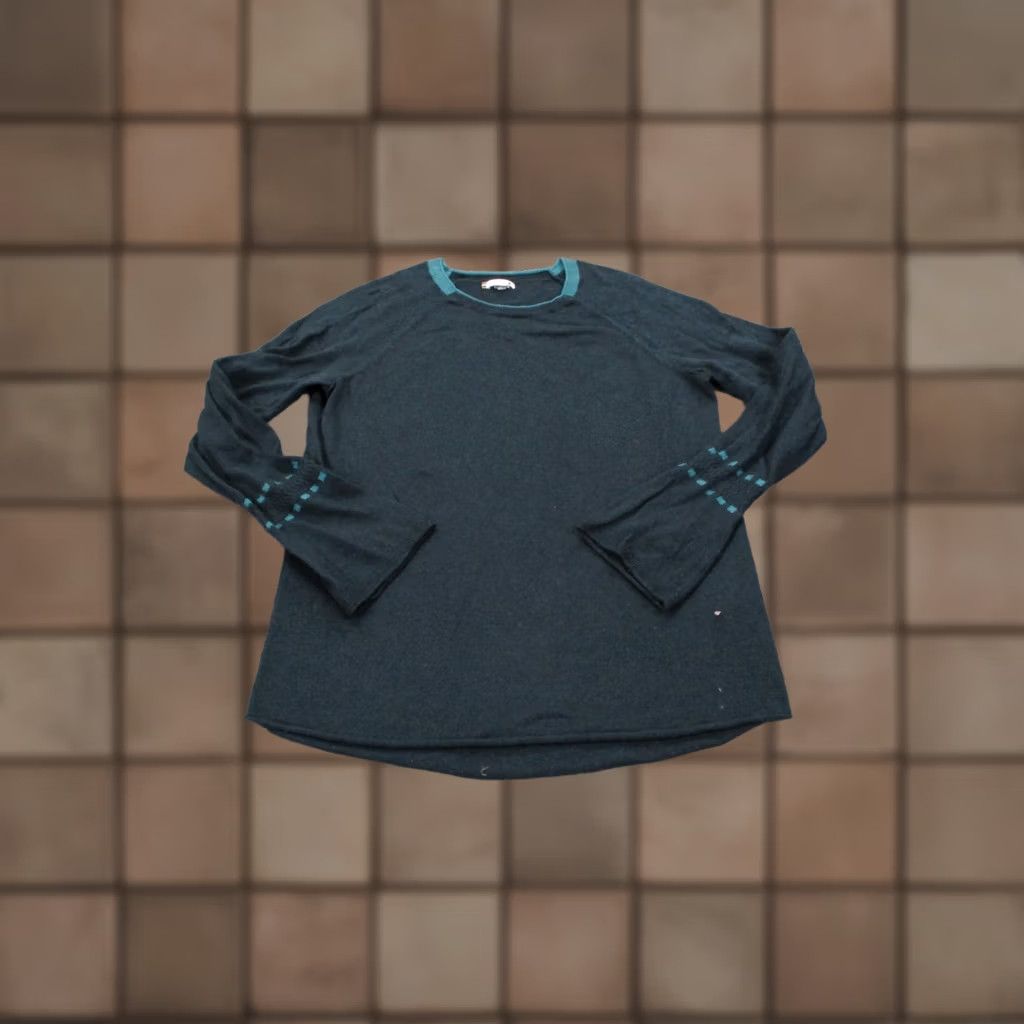 Smartwool SmartWool Sweater Shirt Women M Green Wool Nylon Acrylic Crew Neck Long Sleeve Pullover Lightweight Outdoor Size M / US 6-8 / IT 42-44 - 1 Thumbnail