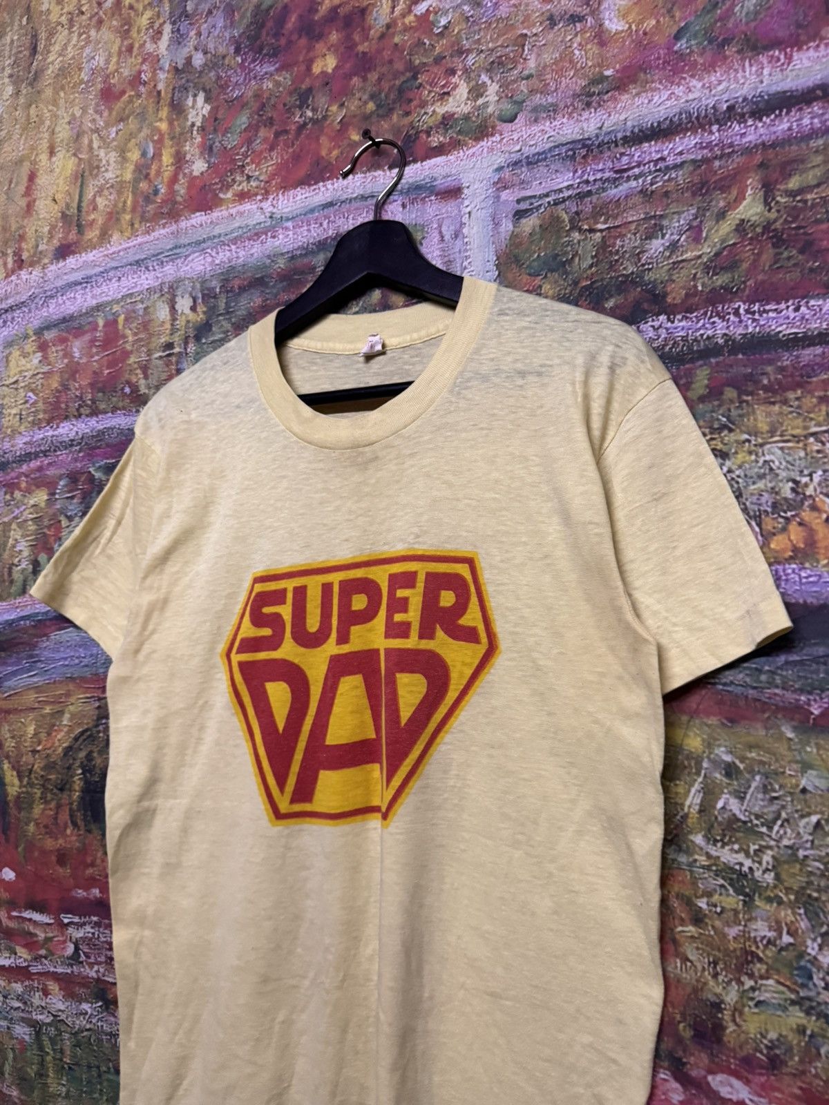 Vintage Vintage 80’s Super Dad shirt Size US M / EU 48-50 / 2 - 4 Thumbnail