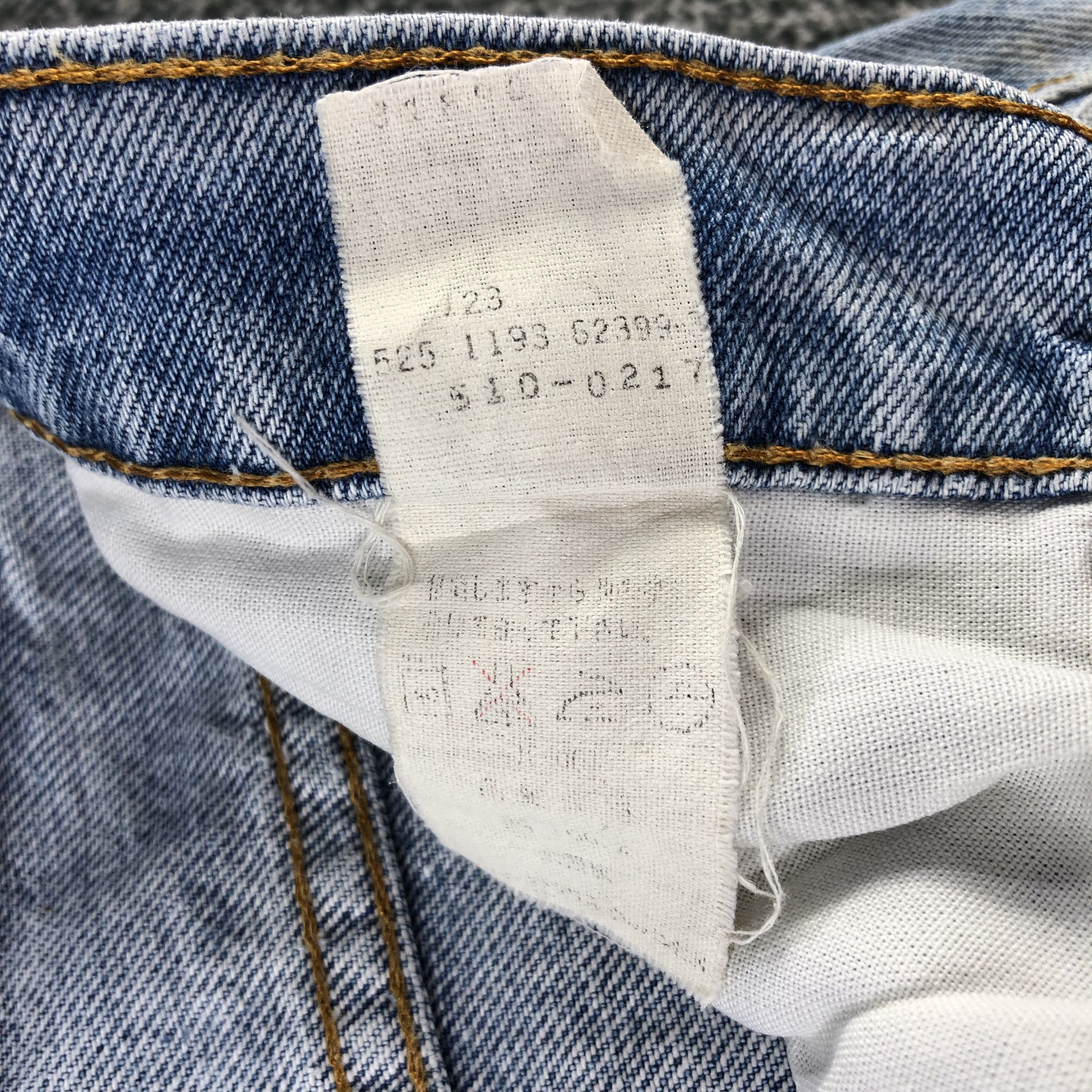 Levi's Vintage 90s Levi's 510 Jeans Dirty Wash Denim KJ1404 Size US 30 / EU 46 - 11 Thumbnail