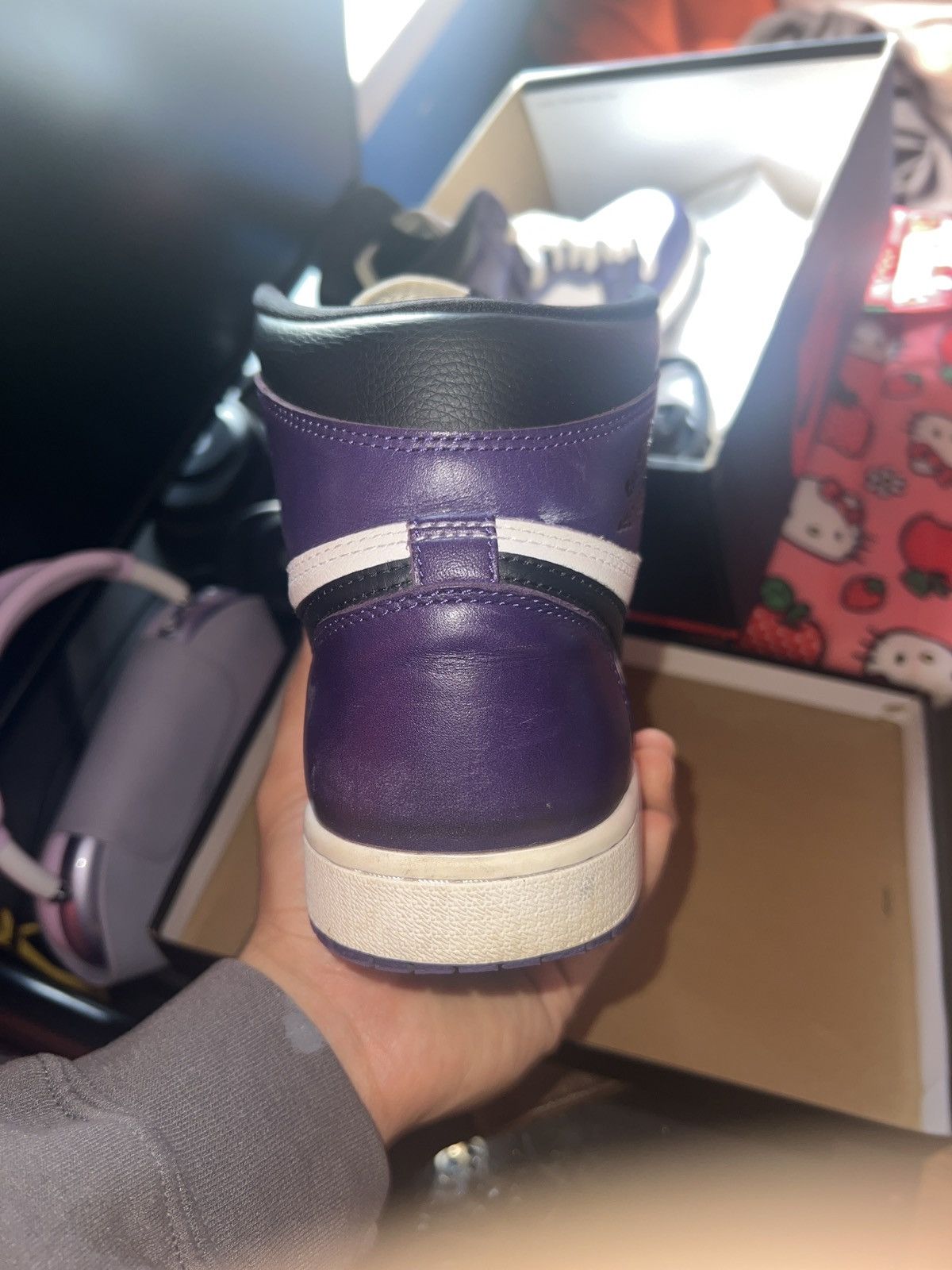 Jordan Brand Jordan 1 court purple Size US 9.5 / EU 42-43 - 8 Thumbnail