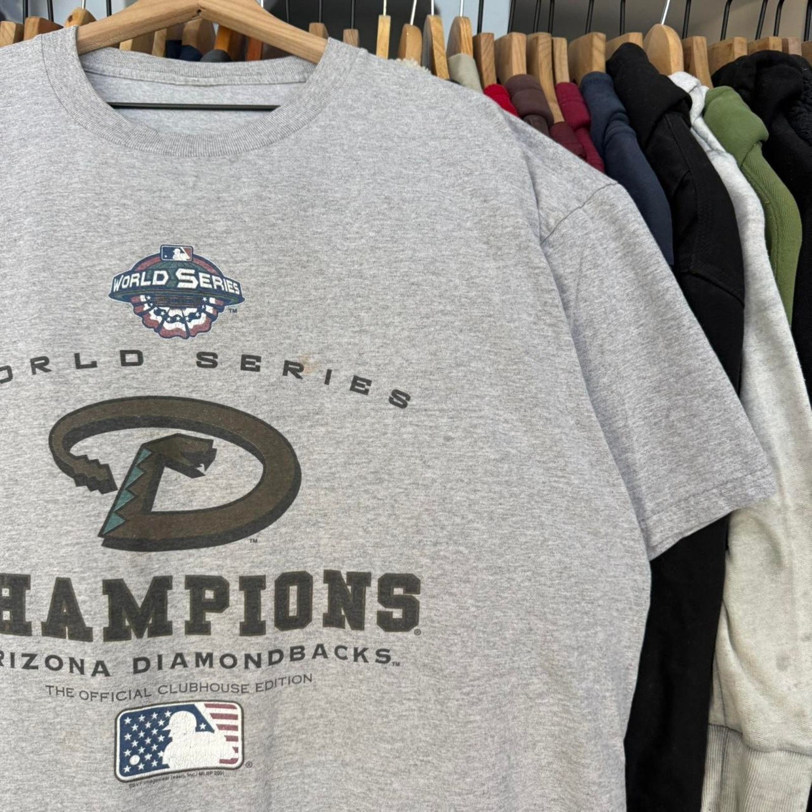 Lee Vintage 2001 Arizona Diamondbacks MLB Championship T-Shirt Size US XXL / EU 58 / 5 - 3 Thumbnail