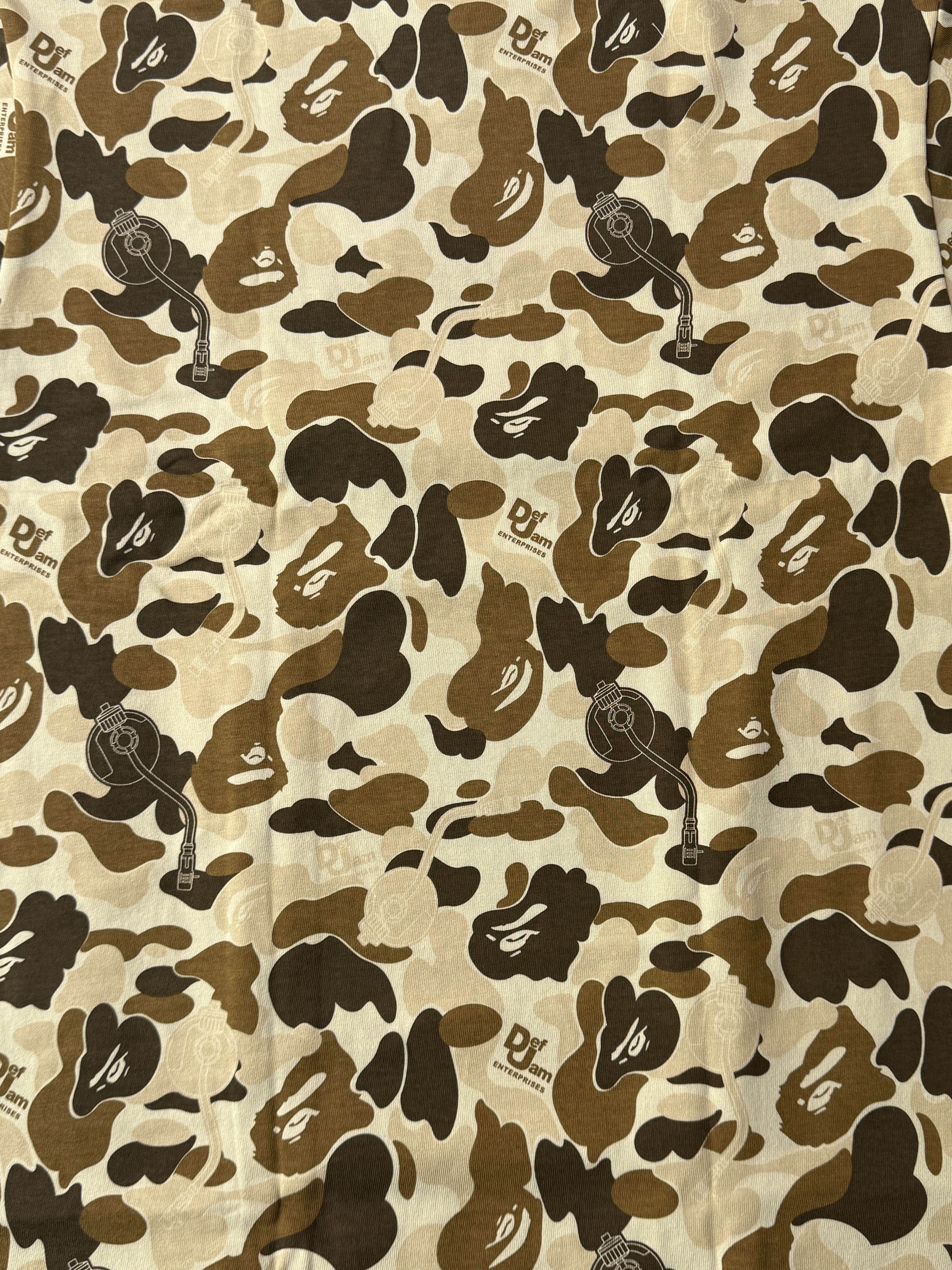 Bape BAPE X DEF JAM CAMO RELAXED FIT TEE Size US L / EU 52-54 / 3 - 4 Thumbnail