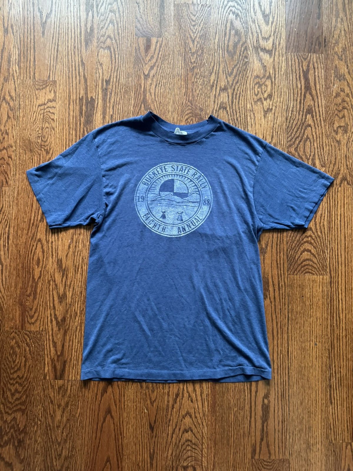 Vintage Vintage Blue Buckeye State T Shirt Size US M / EU 48-50 / 2 - 4 Thumbnail