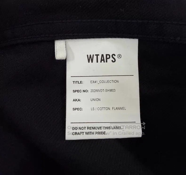Wtaps Wtaps Workwear Long-sleeve Shirt Size US L / EU 52-54 / 3 - 7 Thumbnail