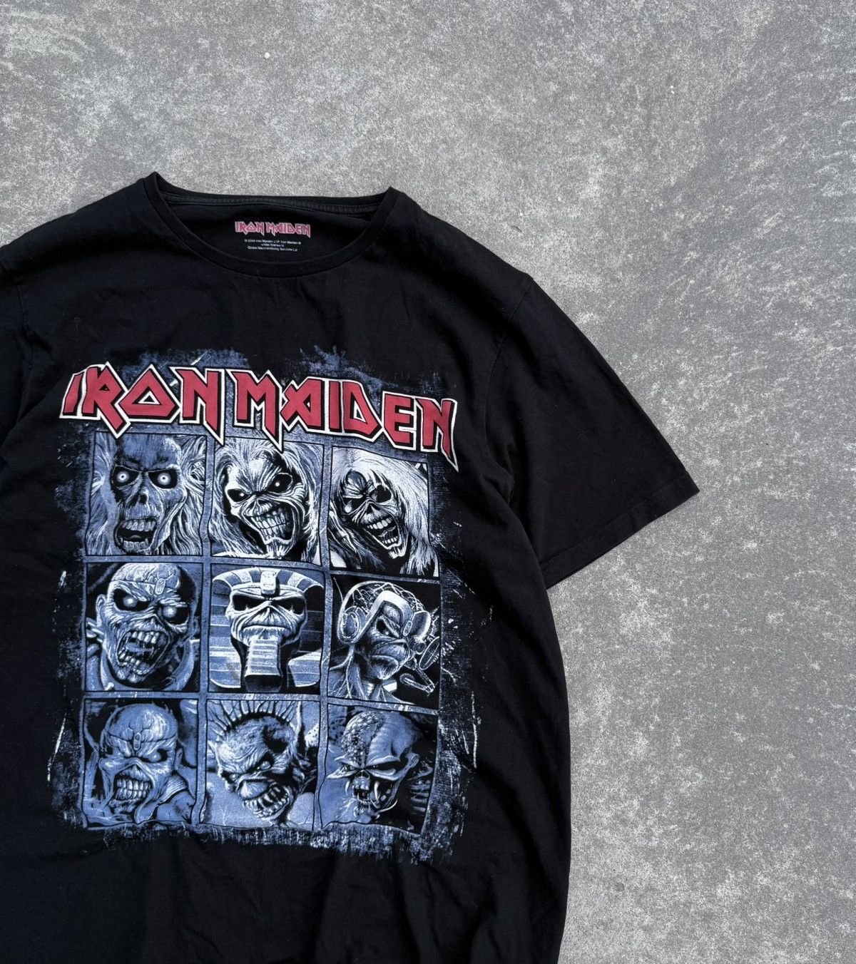Other Vintage Iron Maiden y2k streetwear punk rock opium t-shirt Size US L / EU 52-54 / 3 - 2 Thumbnail