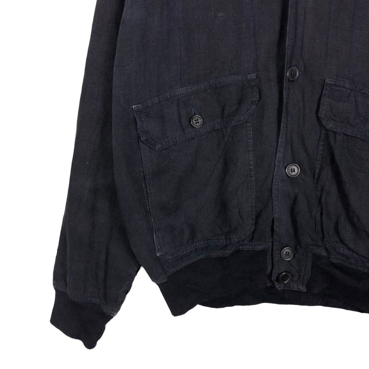 Hugo Boss 🔥VINTAGE BOMBER BIKER JACKET HUGO BOSS CARGO POCKET Size US S / EU 44-46 / 1 - 4 Thumbnail