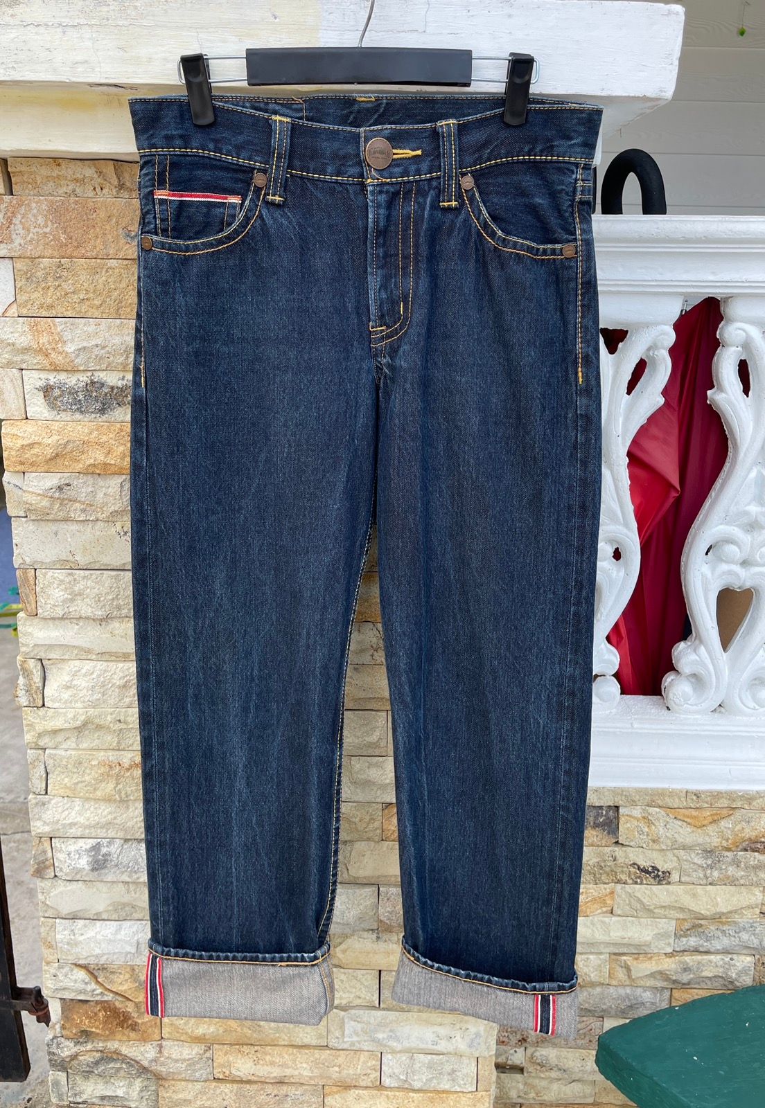 Archival Clothing RaRe‼️Vintage’90s🔥Co&Lu🔥Daicock Selvedge Denim Jeans Size US 32 / EU 48 - 3 Thumbnail