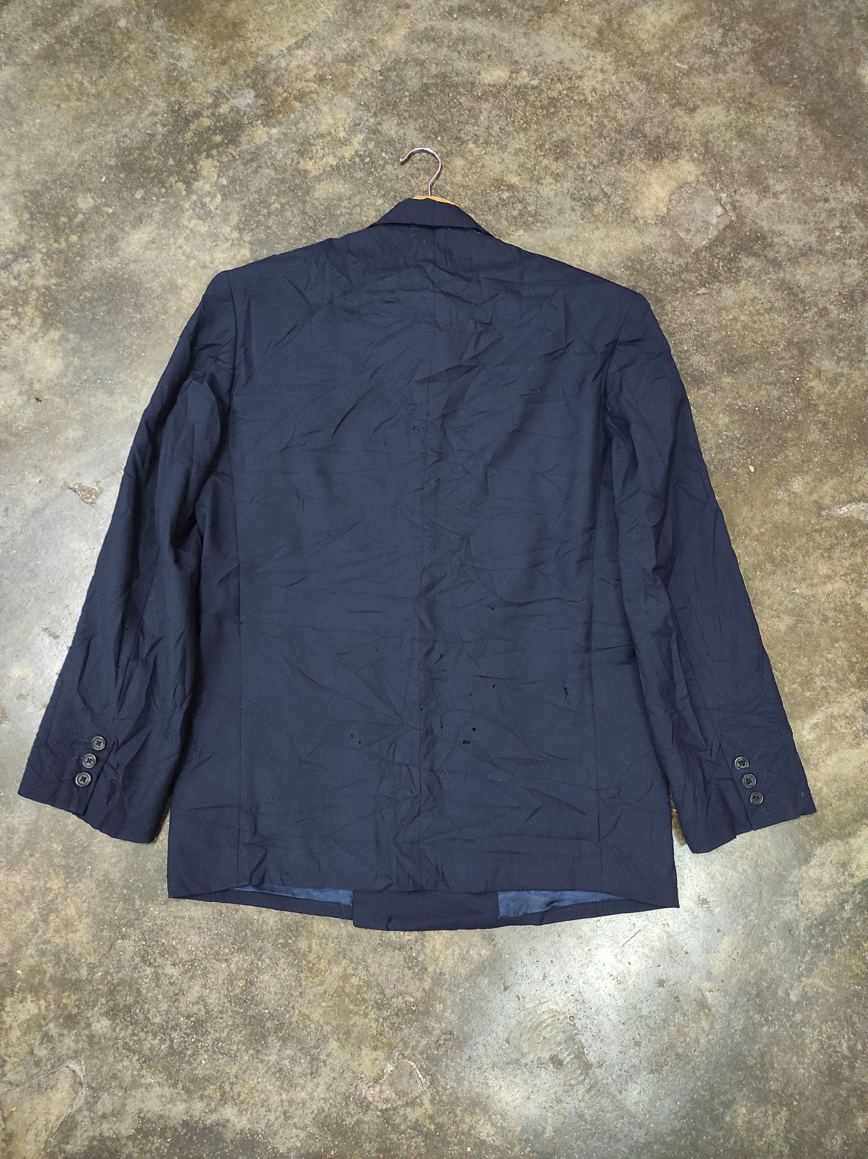 Y's for Men LQ YS FOR MEN VTG DOUBLE BREASTED BLAZER JACKET DISTRESSED Size 42R - 8 Thumbnail