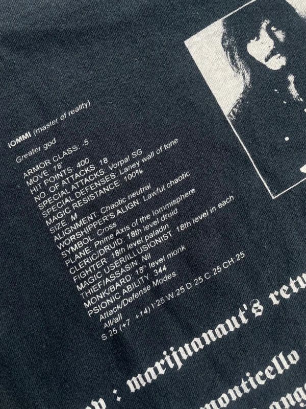 Vintage Sleep Stoner/Doom Metal band T-Shirt Tony Iommi Size US M / EU 48-50 / 2 - 6 Thumbnail