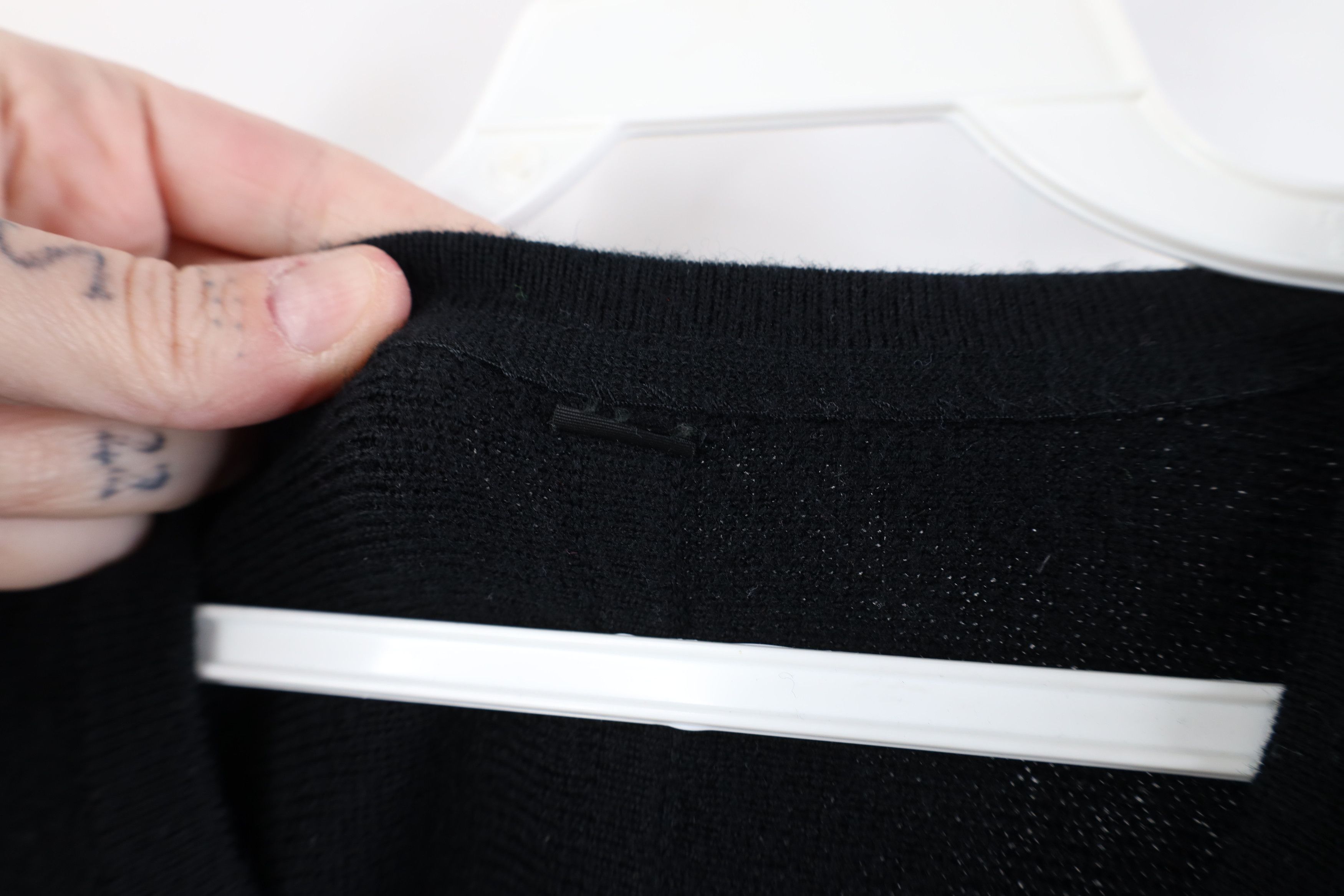 Lululemon Lululemon Blank Merino Wool Knit Crewneck Sweater Black Size US L / EU 52-54 / 3 - 9 Thumbnail