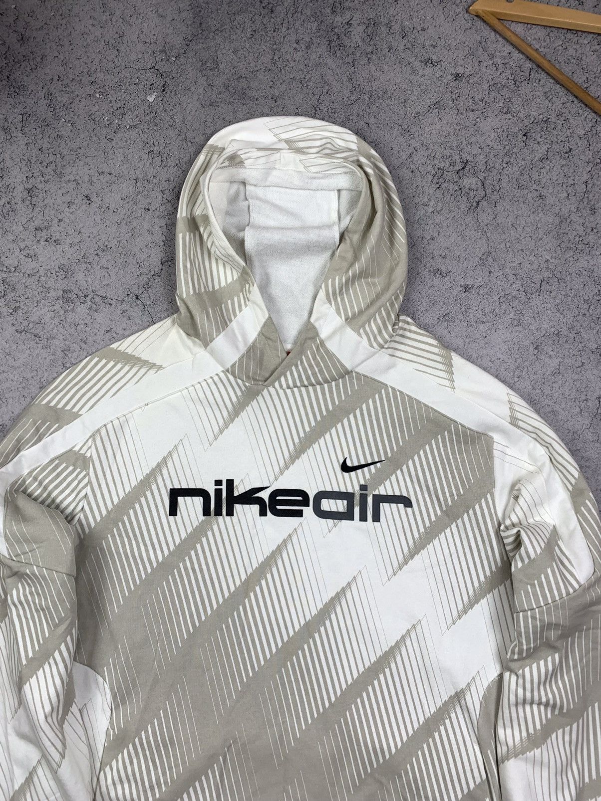 Vintage Nike AIR Vintage Mens Hoodie Jacket White Size XXL Size US XXL / EU 58 / 5 - 3 Thumbnail