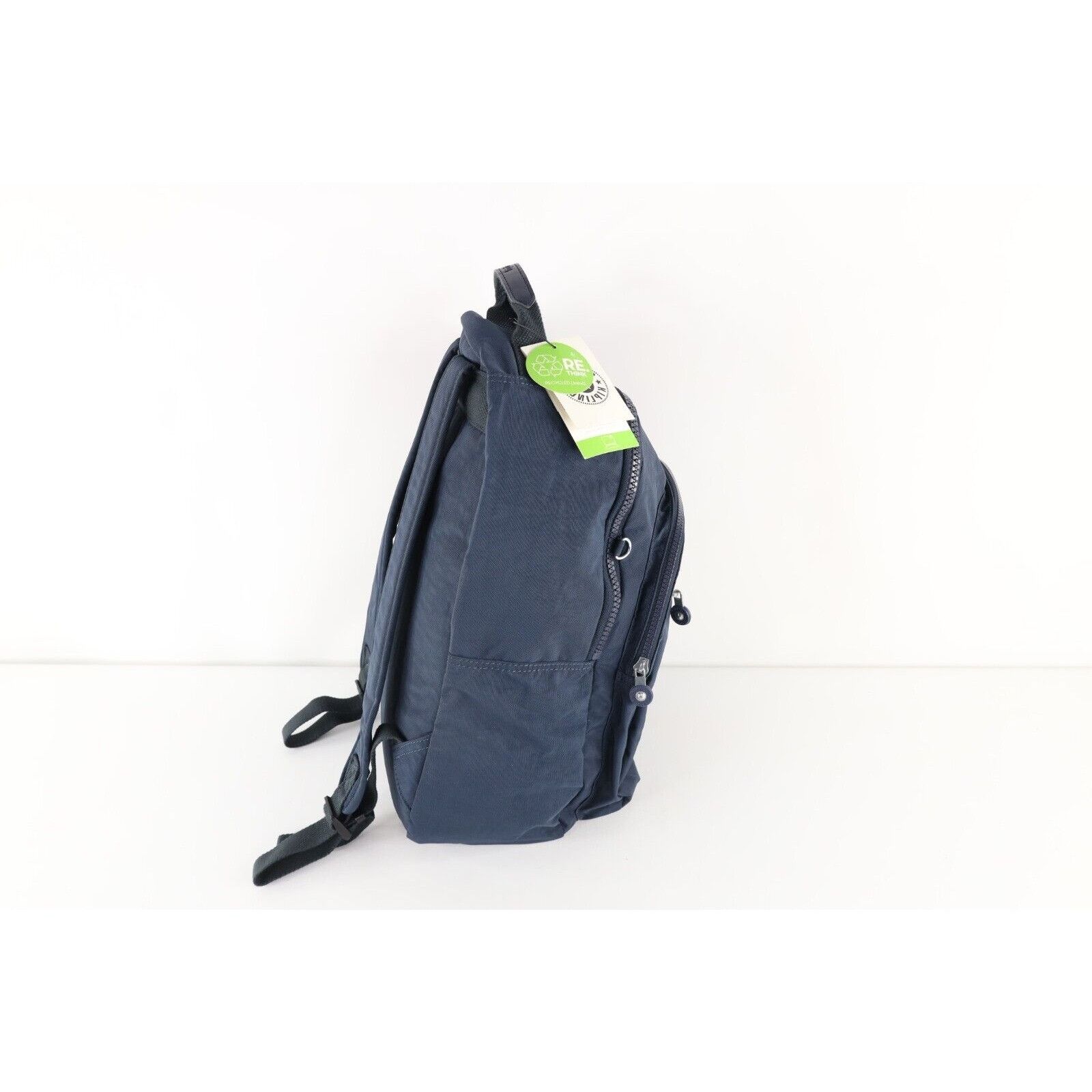 Other New Kipling Spell Out Seoul Laptop Backpack Book Bag Navy Bl Size ONE SIZE - 6 Thumbnail