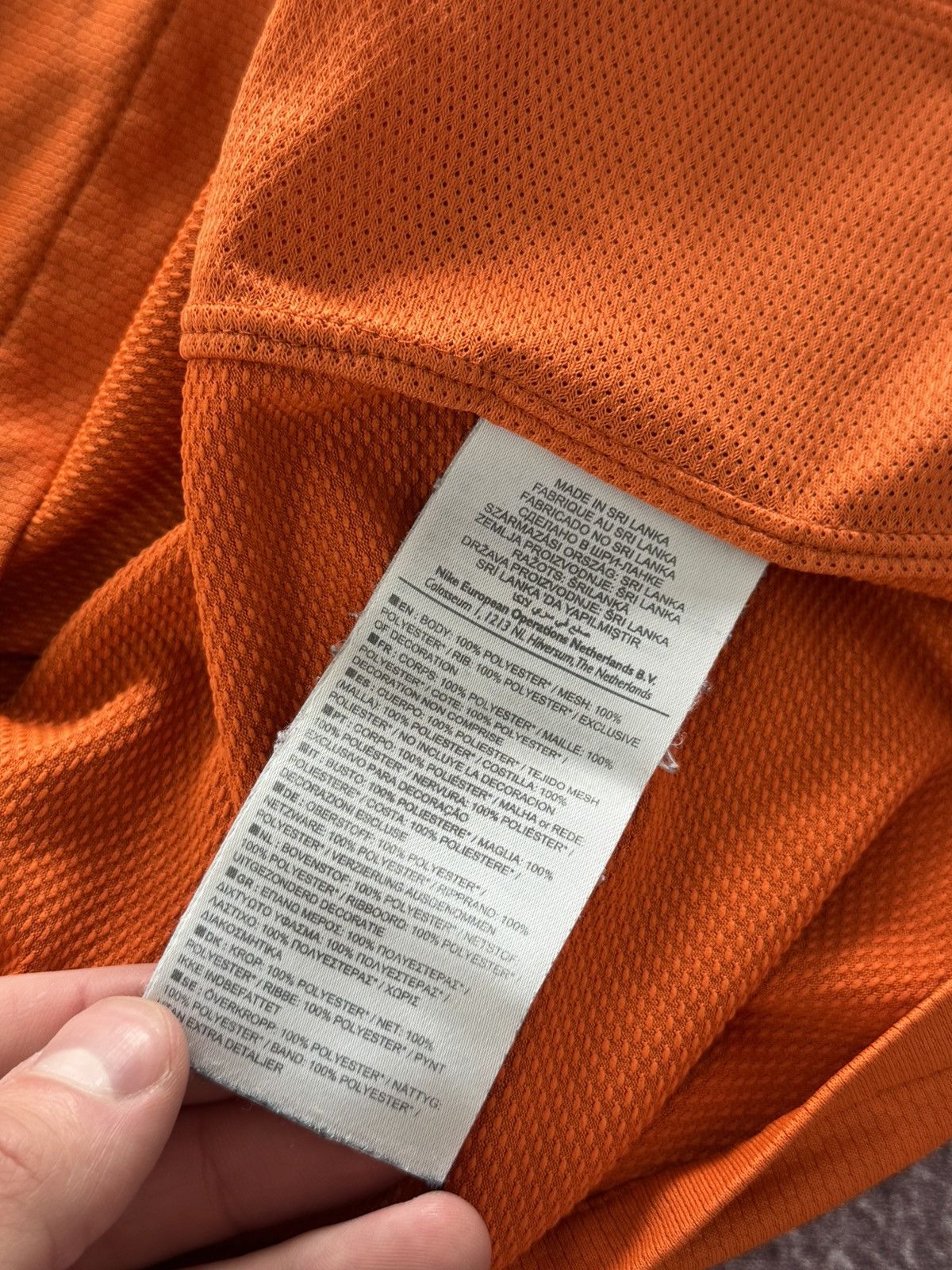 Nike Vintage 00s Netherlands Nike Soccer Jersey - Sportswear Size US M / EU 48-50 / 2 - 8 Thumbnail