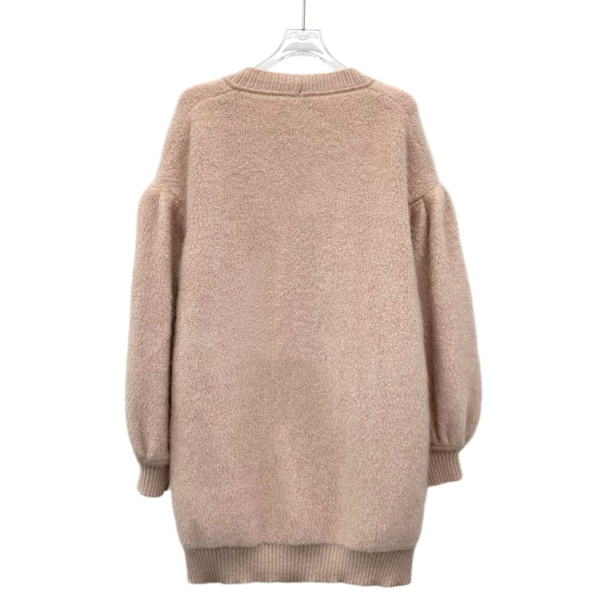Fendi Fendi Pink Logo Mohair Long Sleeve Knitwear K26WX Size XL / US 12-14 / IT 48-50 - 2 Thumbnail