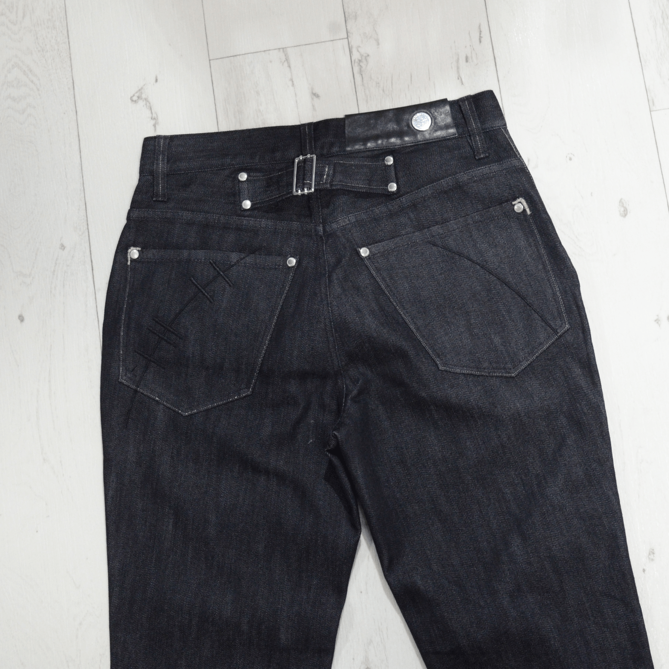Other HIGH USE Y2K Jeans size S Trousers Gray Black Slim Italy Size 27" / US 4 / IT 40 - 8 Thumbnail