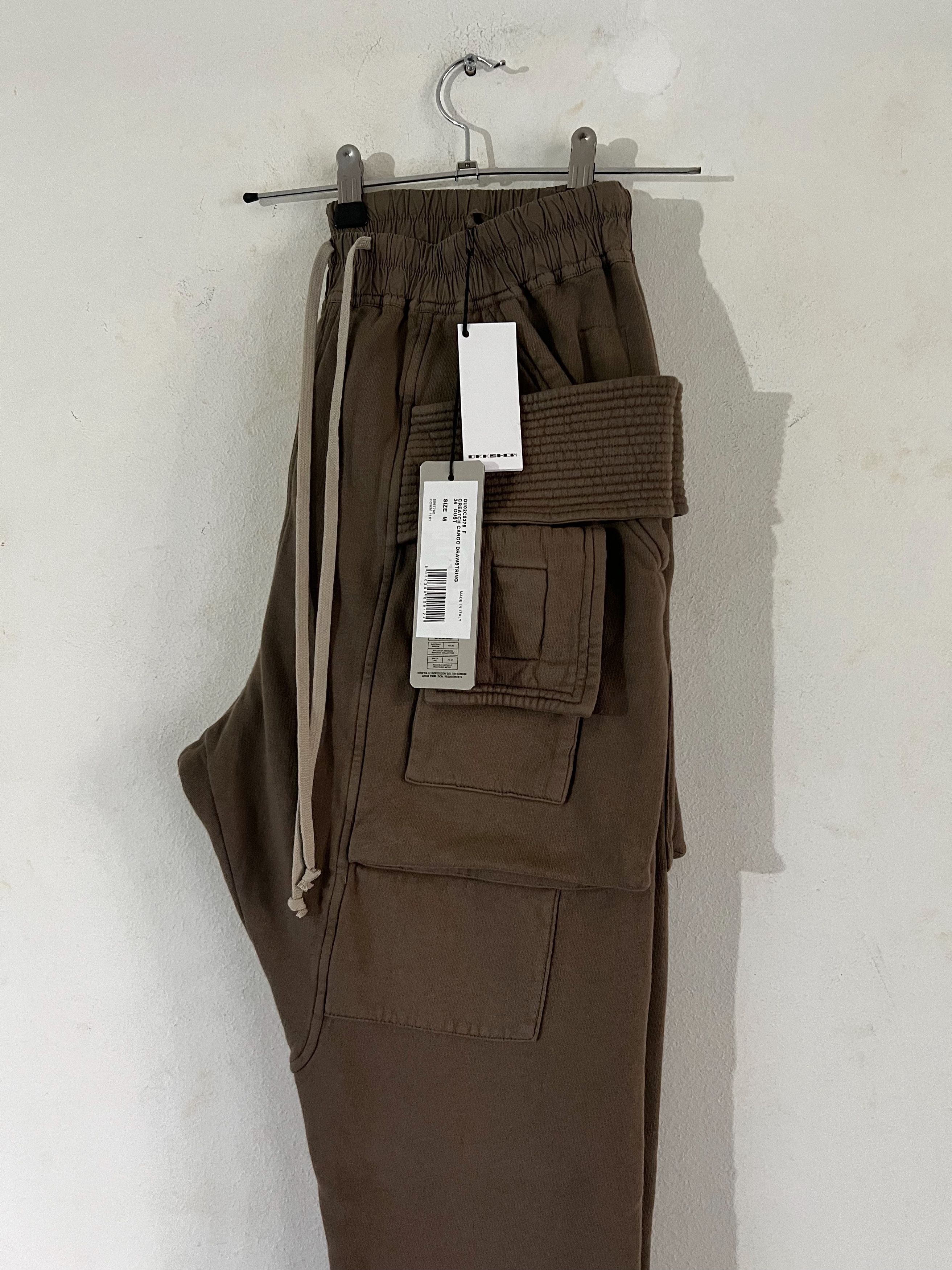 Rick Owens Drkshdw Creatch Cargo Drawstring Size US 32 / EU 48 - 13 Thumbnail