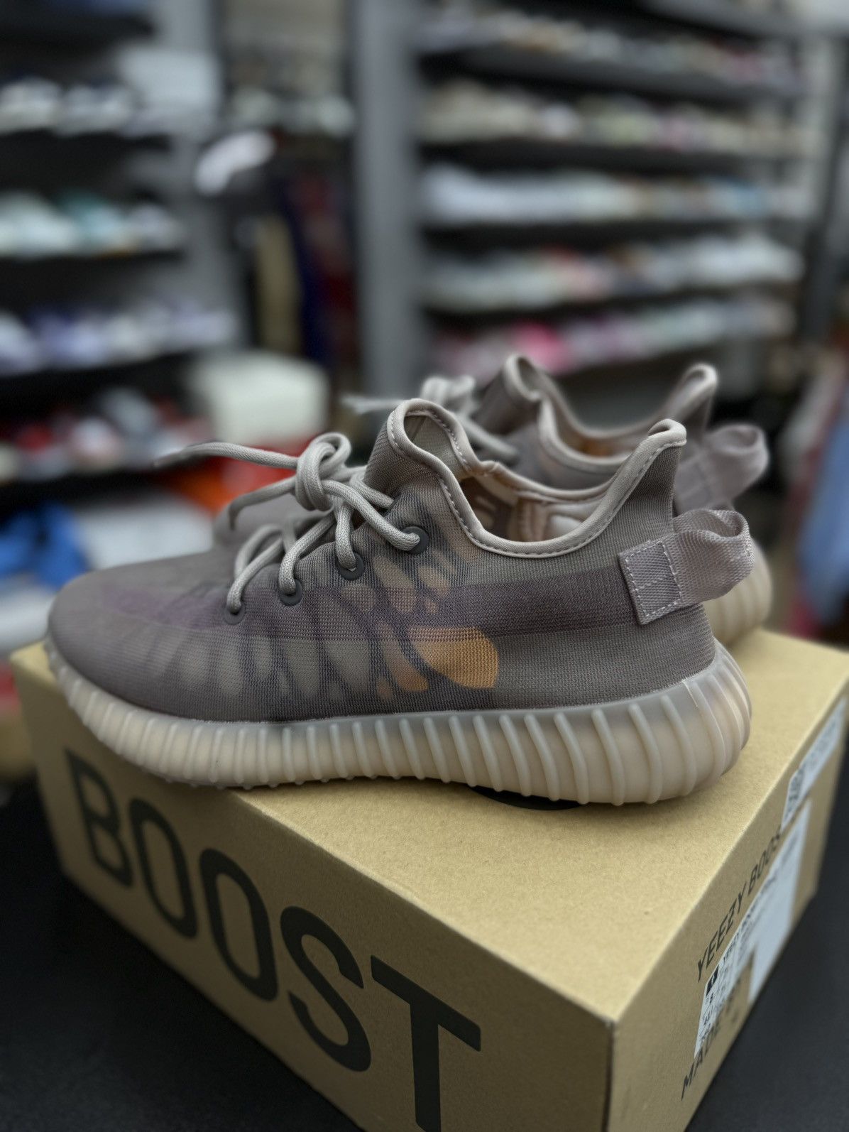 Yeezy Yeezy 350 Mono Mist Grey Size 8 Brand New W Box Size US 8 / EU 41 - 6 Thumbnail