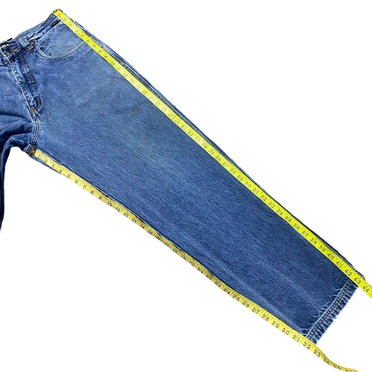 Fubu Vintage Fubu Light Wash Denim Baggy Jeans Size US 32 / EU 48 - 21 Thumbnail