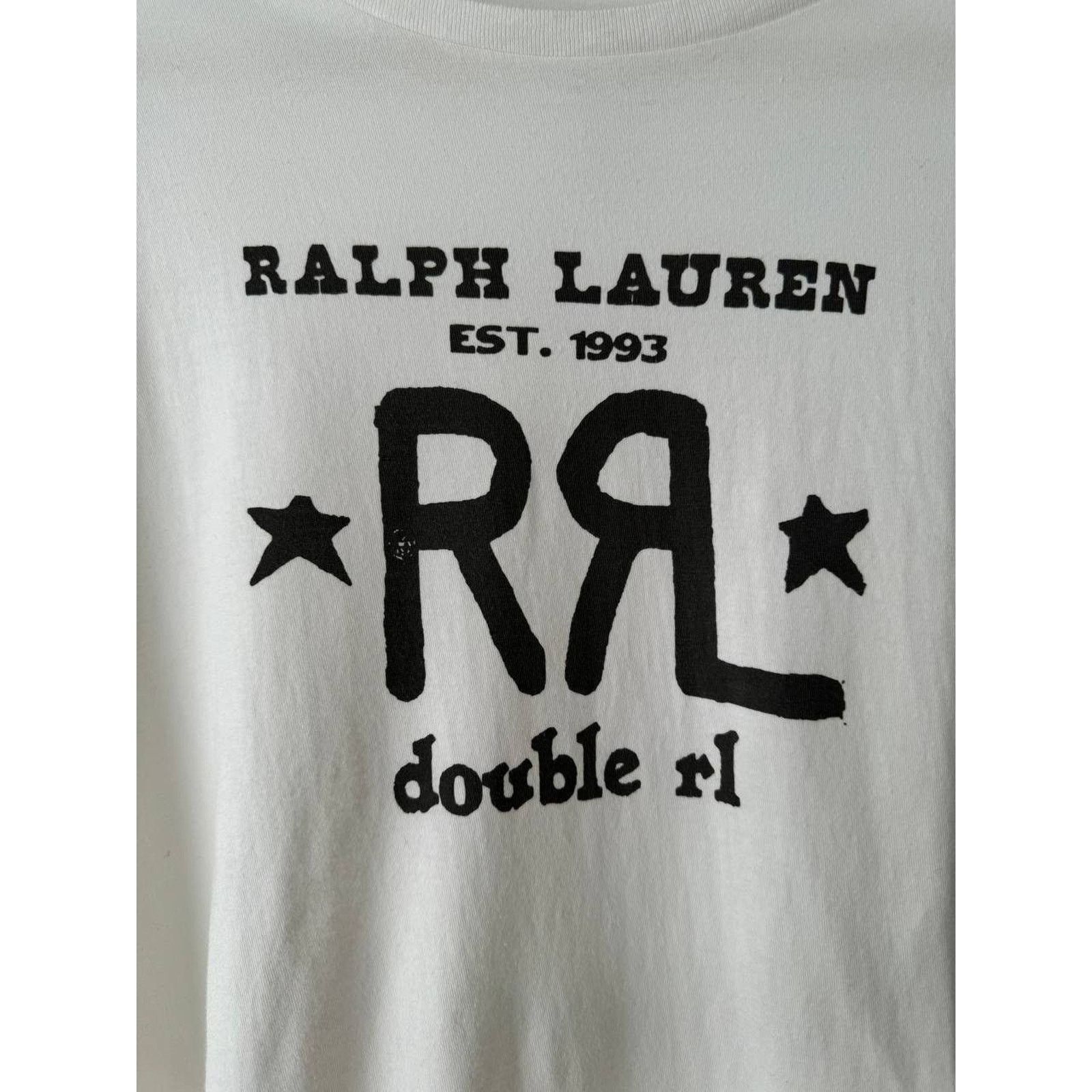 RRL Ralph Lauren Double RRL Ralph Lauren Logo T-Shirt | Grailed