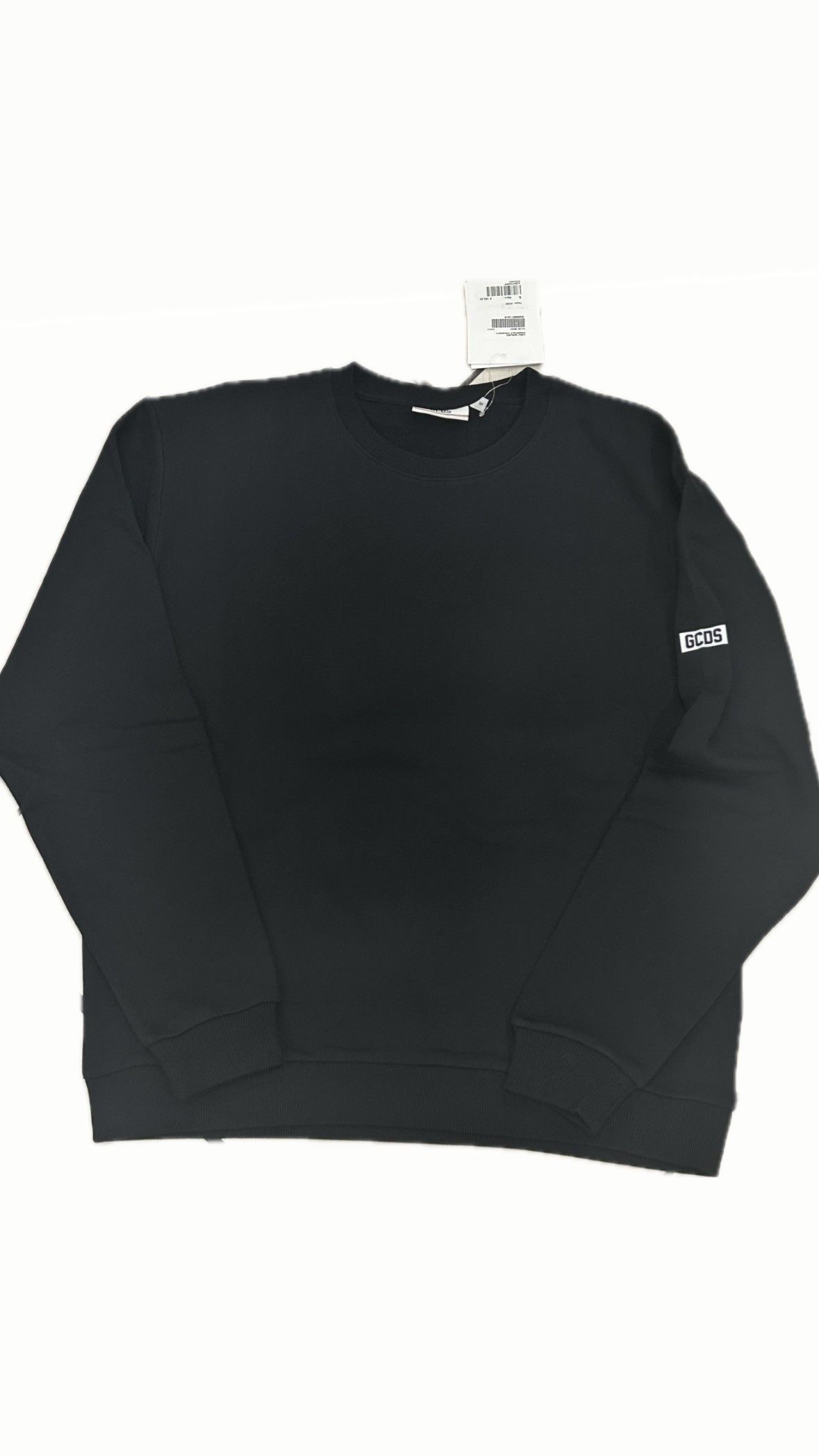 GCDS Black Logo Sweatshirt Size US S / EU 44-46 / 1 - 1 Thumbnail