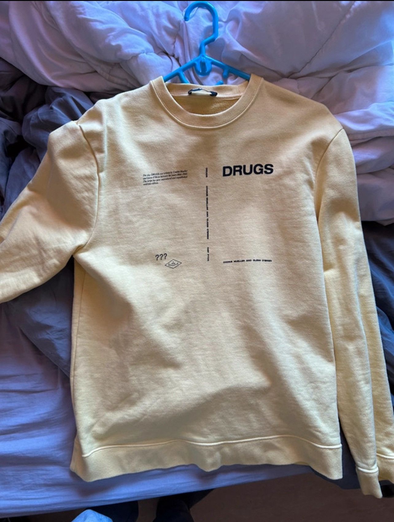 Raf Simons Raf Simons “Drugs” Sweater – FW18/19 Size US S / EU 44-46 / 1 - 1 Thumbnail