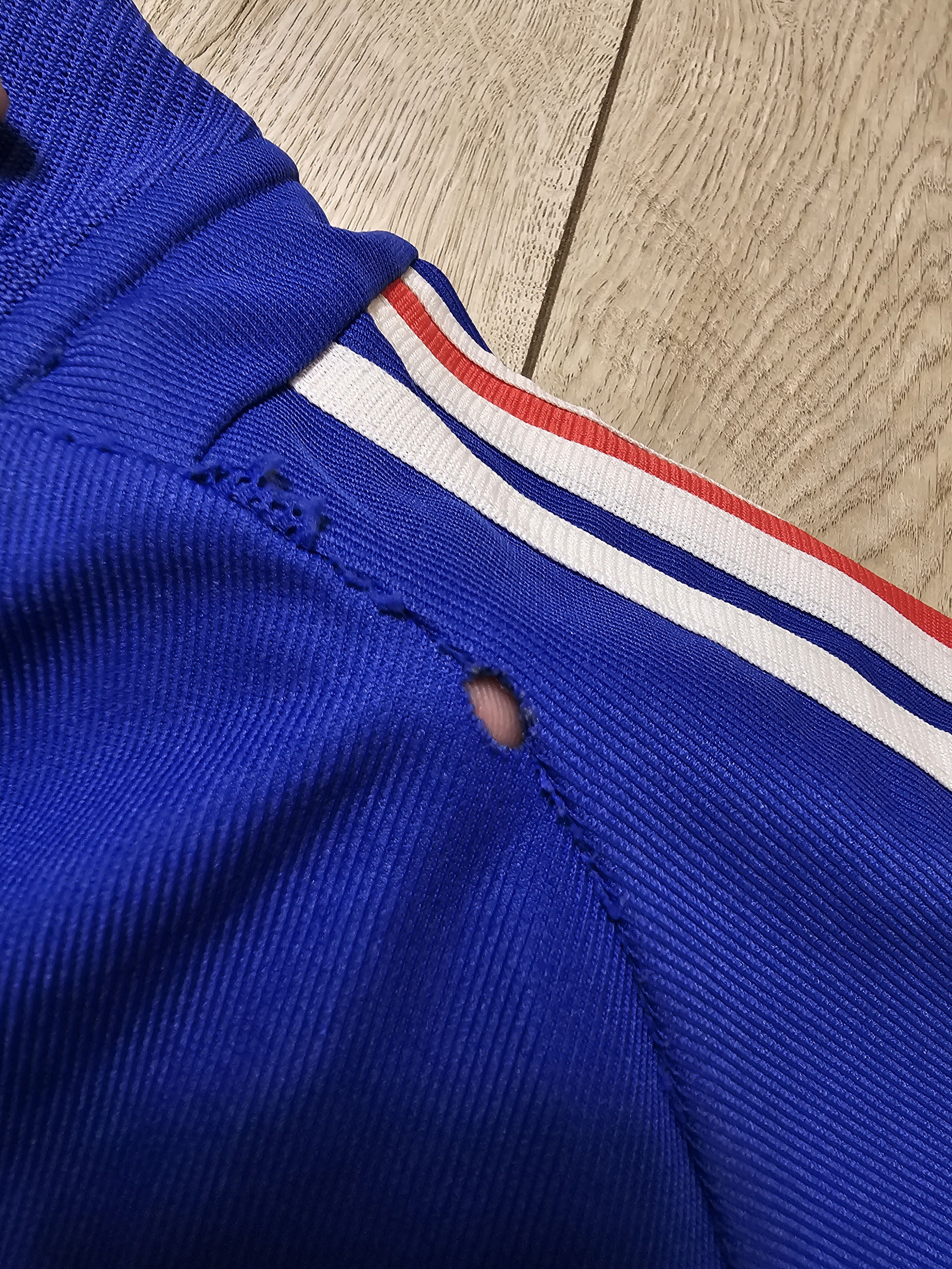 Adidas FRANCE 2002 2004 HOME VIERA FOOTBALL SHIRT SOCCER JERSEY Size US L / EU 52-54 / 3 - 7 Thumbnail