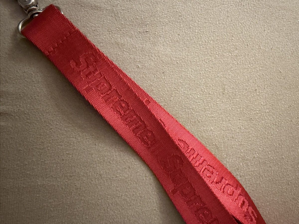 Supreme Red Supreme Lanyard Size ONE SIZE - 1 Thumbnail