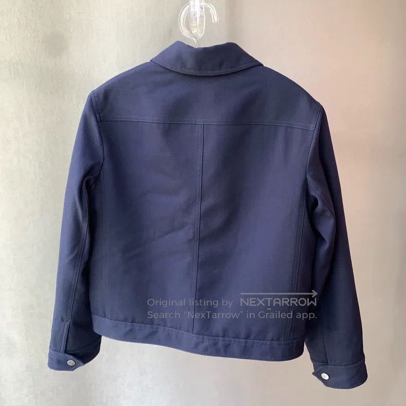 Hermes Hermes Coat/Jacket in Dark Navy Size 4XL / US 24-26 - 2 Thumbnail
