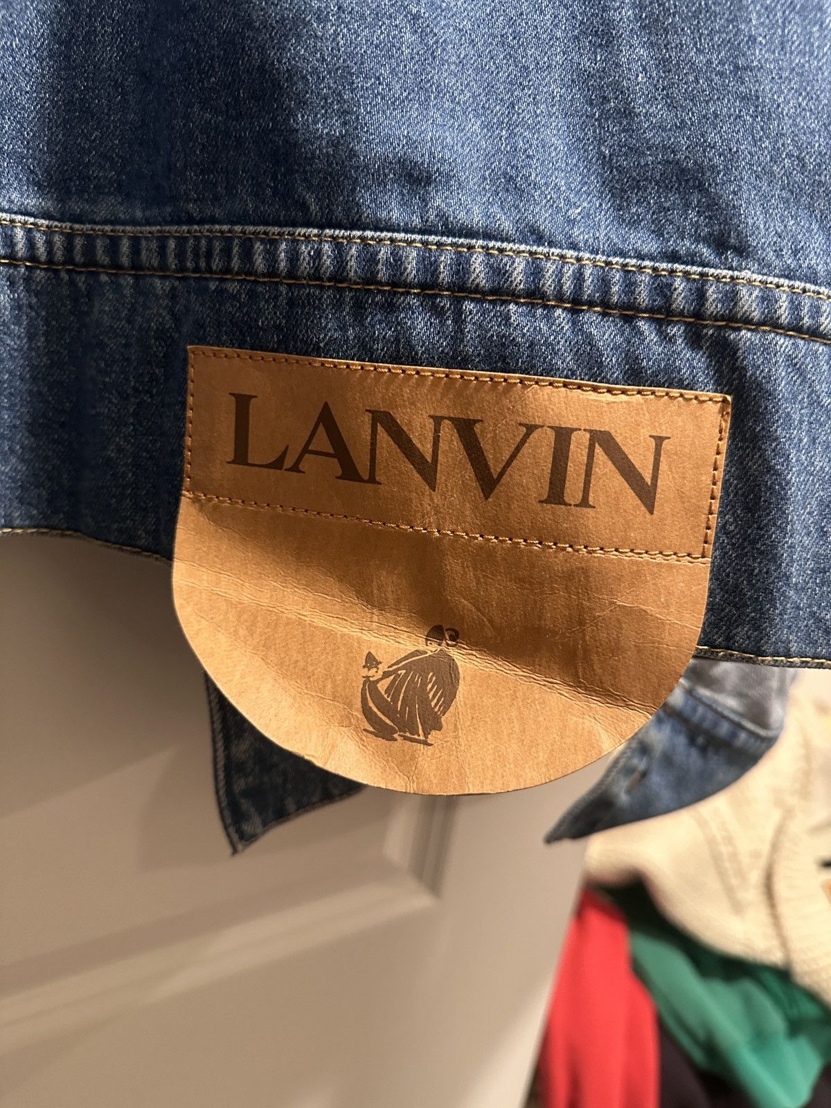 Lanvin Lanvin Denim Jacket Size US XL / EU 56 / 4 - 6 Thumbnail
