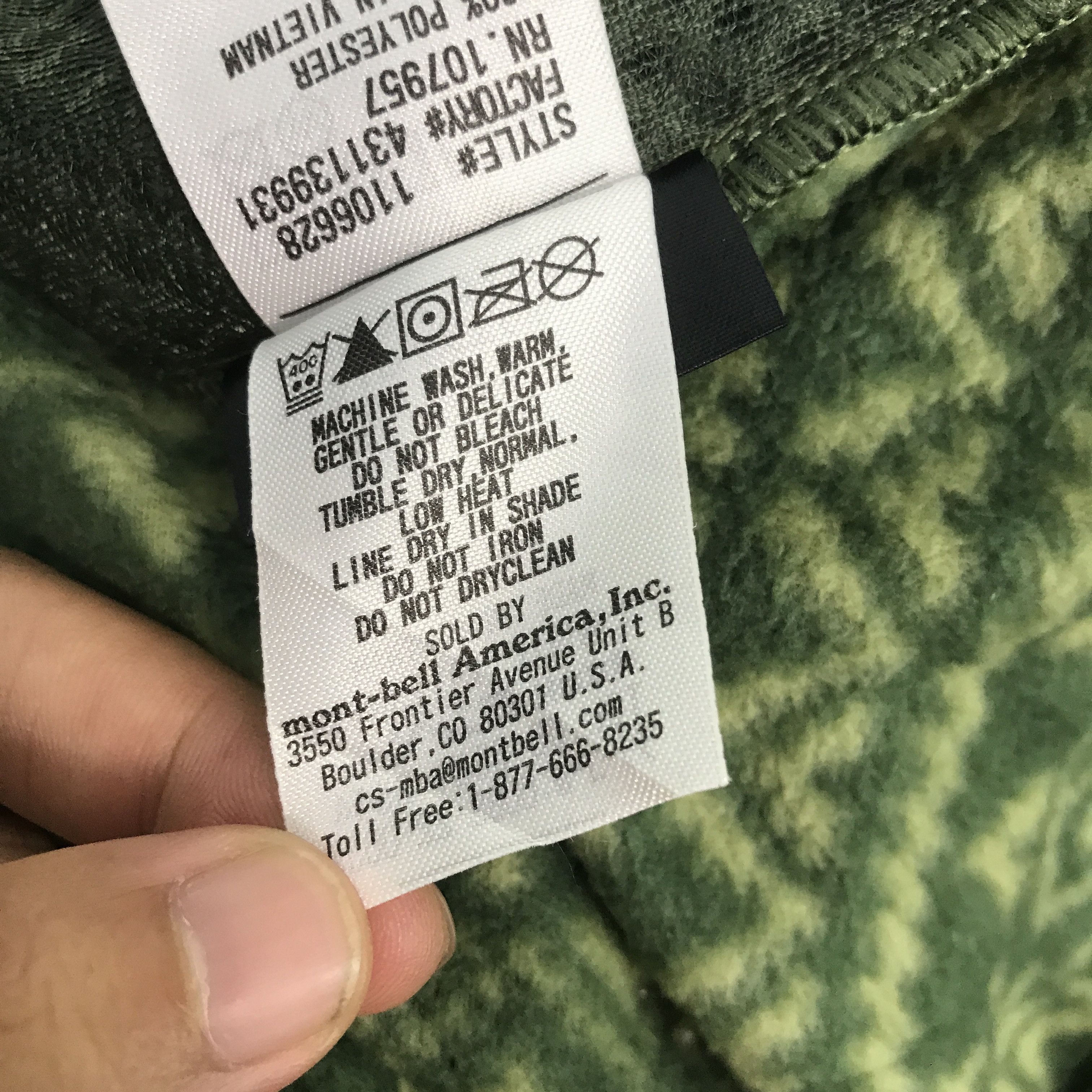 Montbell vintage montbell fleece navajo jacket K63B5 Size US L / EU 52-54 / 3 - 10 Thumbnail